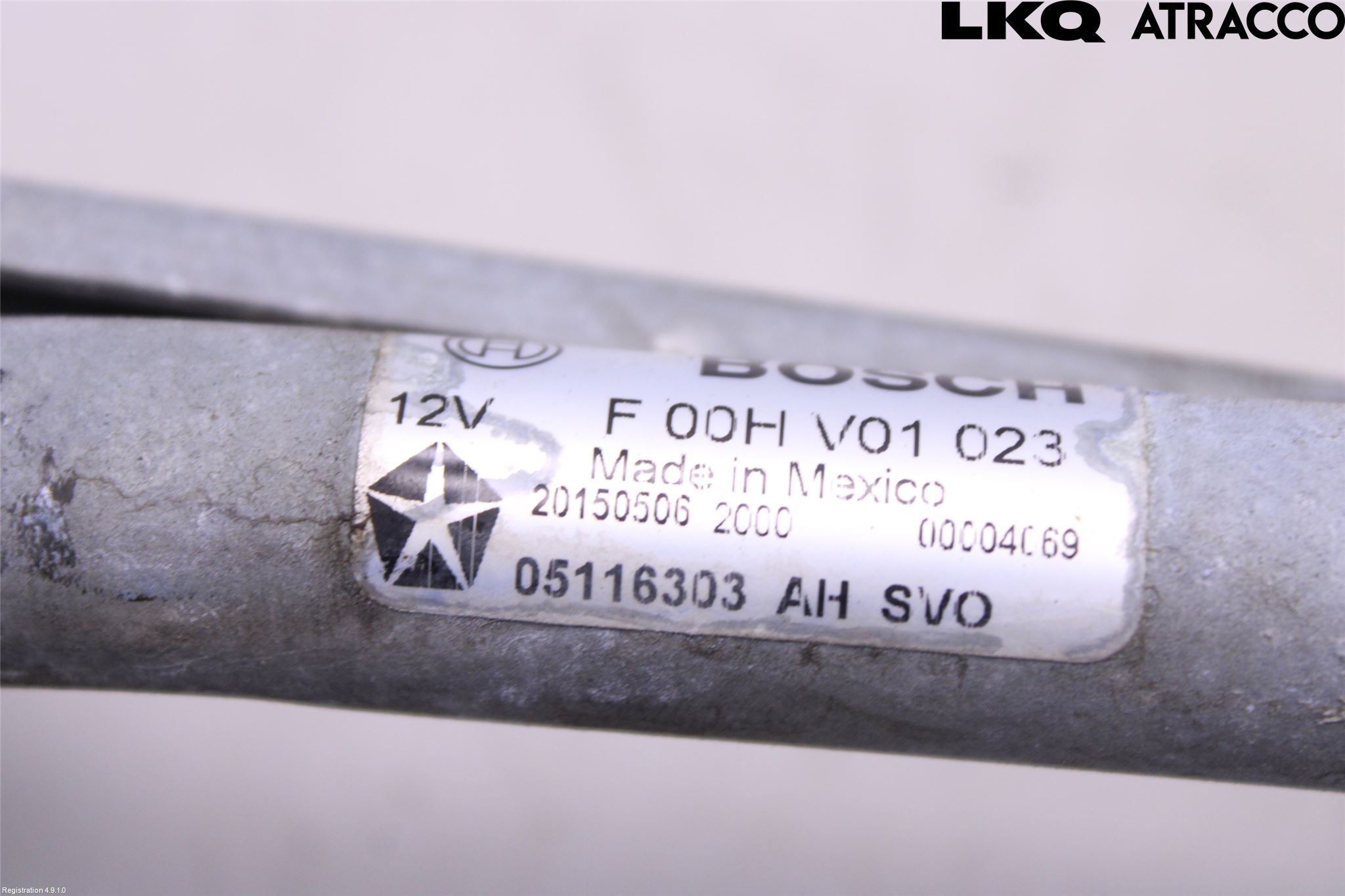 Fiat FREEMONT Torkarmekanism Vindruta