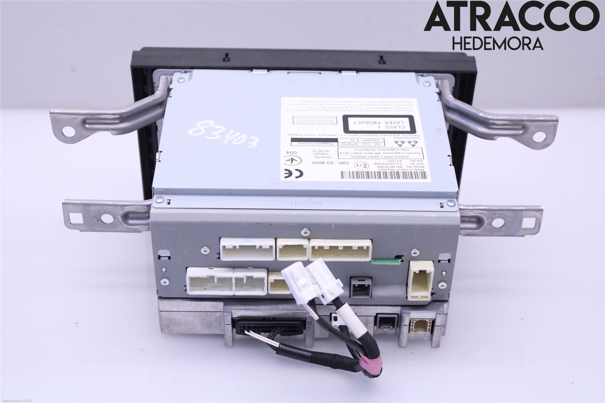 Toyota AURIS 13-19 Cd Radio - Multimediapanel