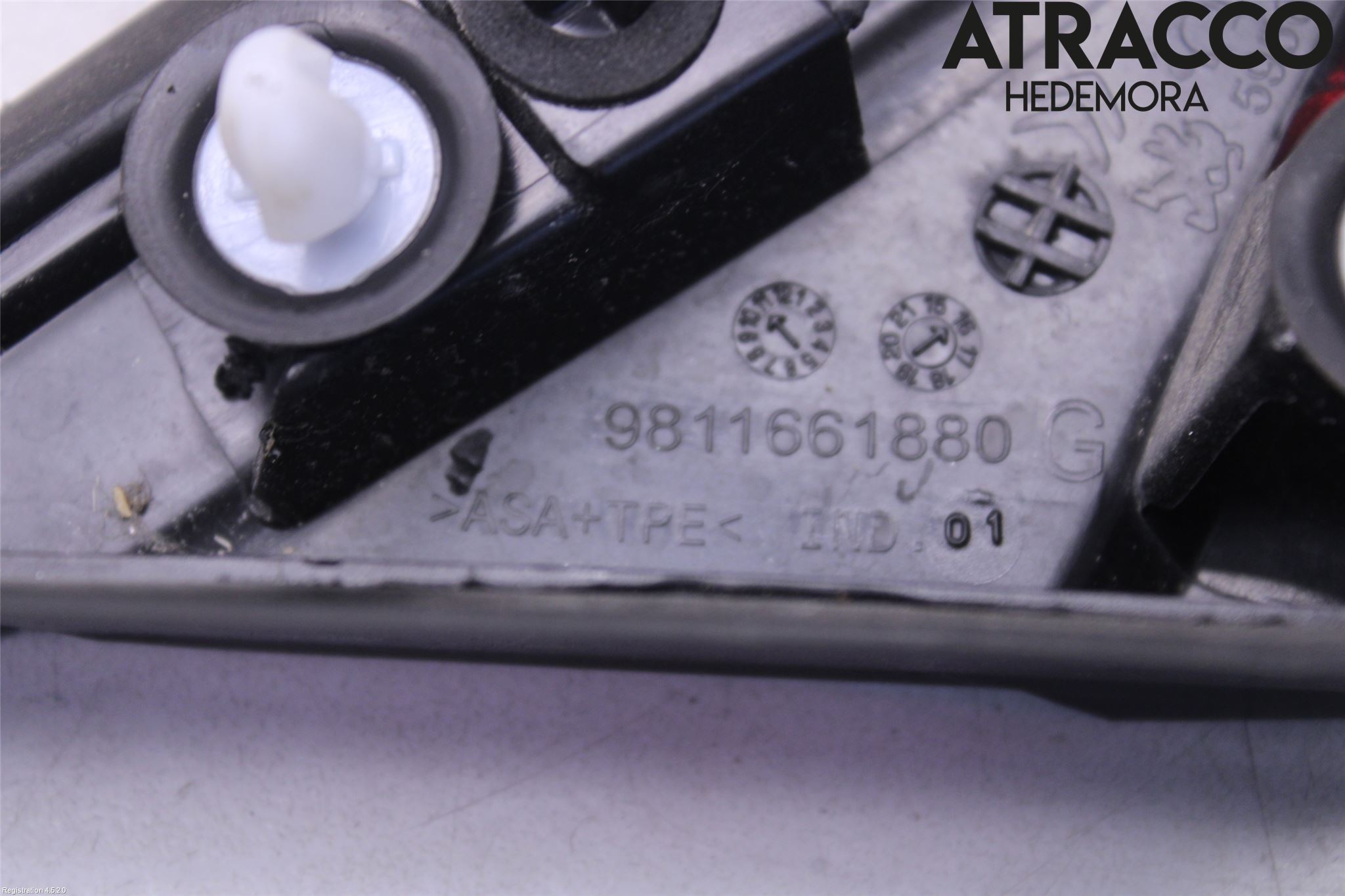 Peugeot 3008 17-24 Dörr Dekorlist Fram Vä