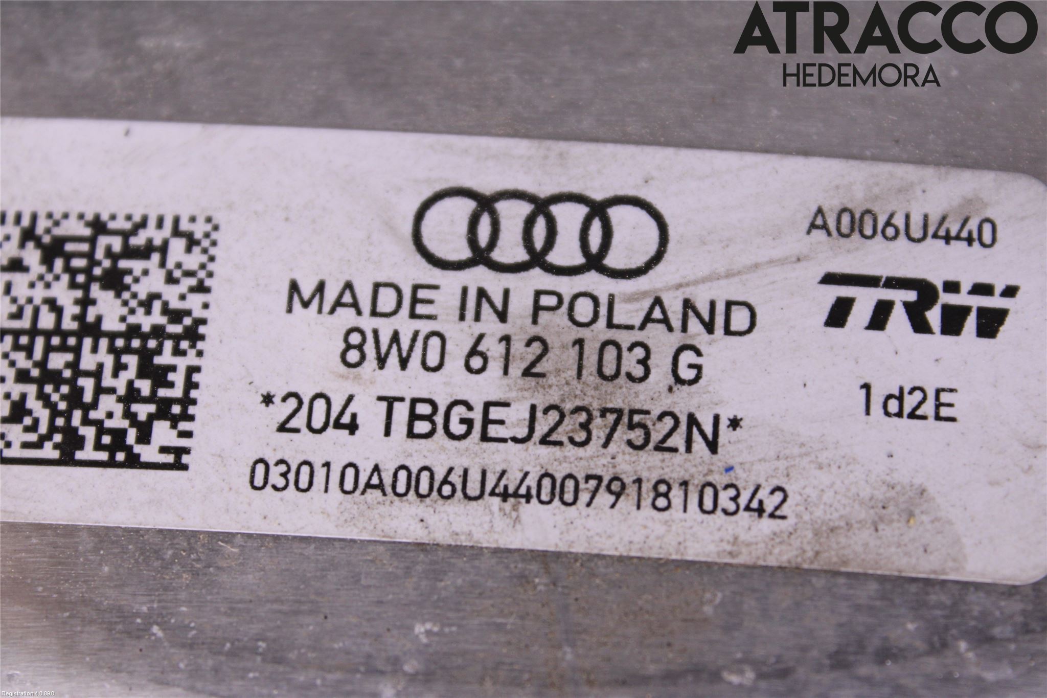 Audi A5 17- Bromsservo