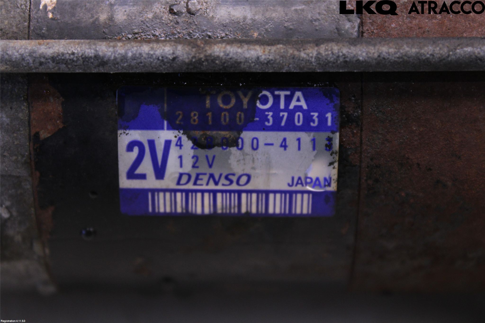 Toyota RAV 4 06-12 Startmotor