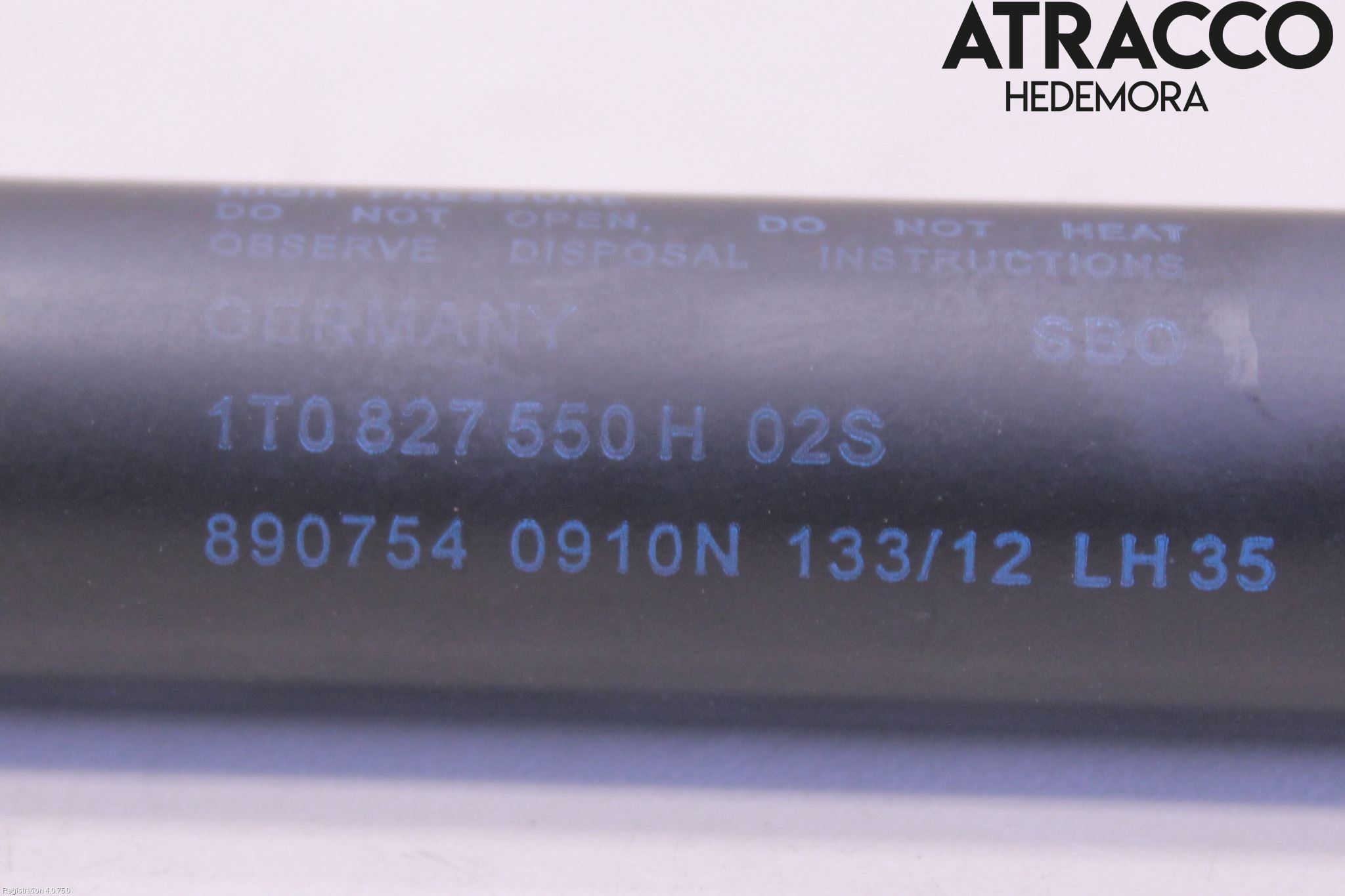 Volkswagen VW TOURAN 10-15 Gasfjäder Baklucka