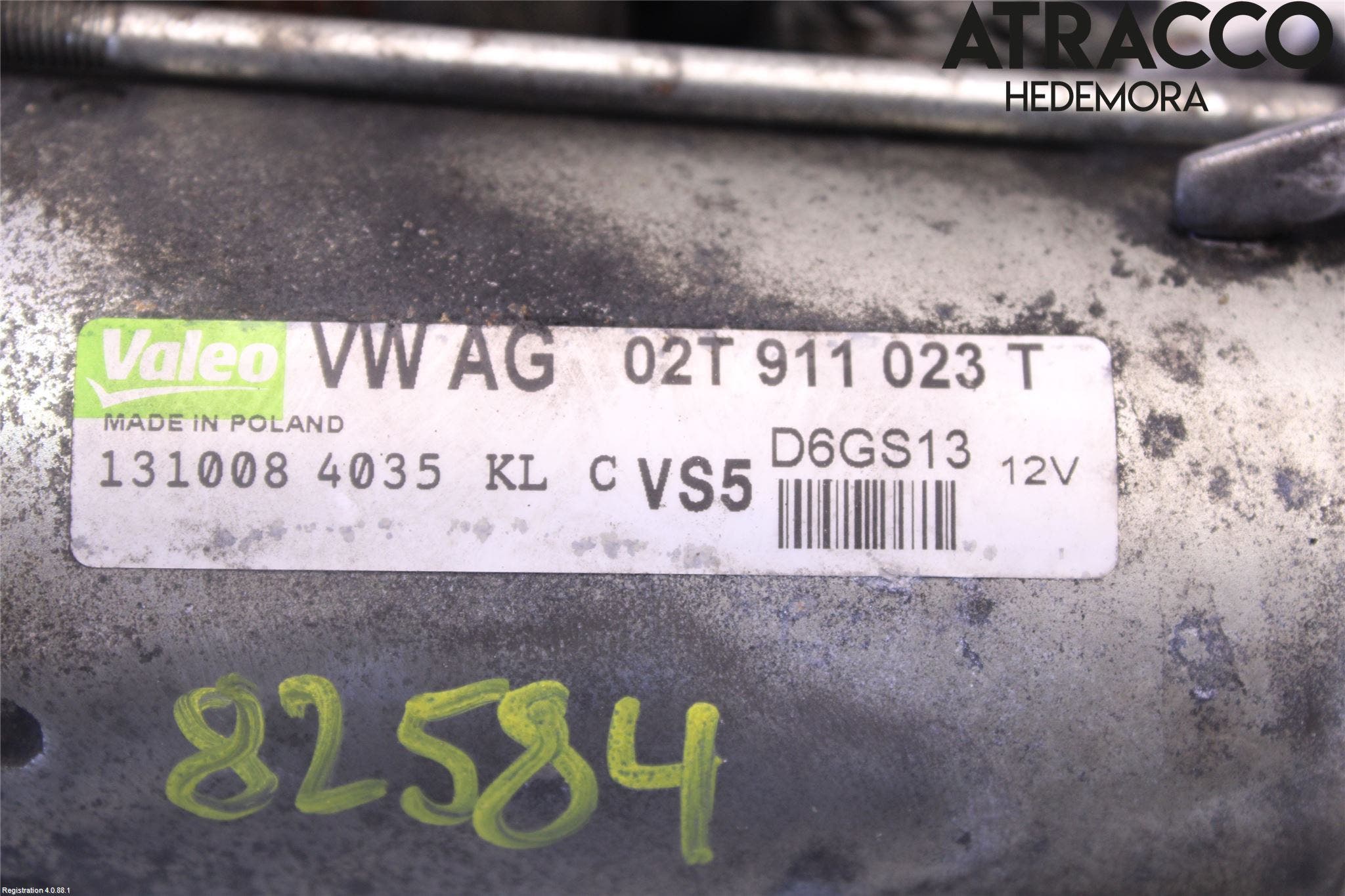 Volkswagen VW GOLF V 04-09 Startmotor