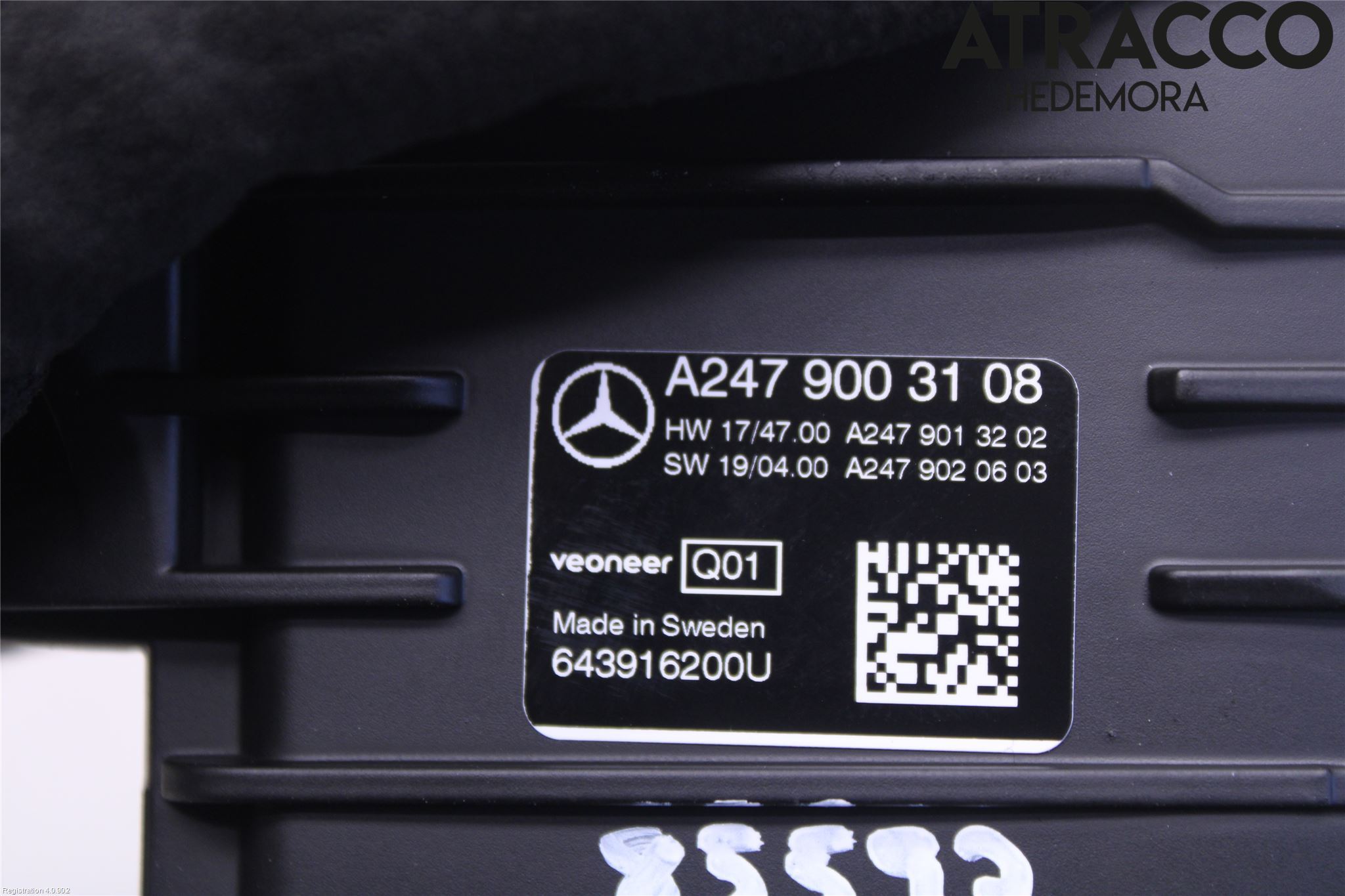 Mercedes-Benz MB CLA-KLASS (C118/X118) 19- Parkeringshjälp Kamera