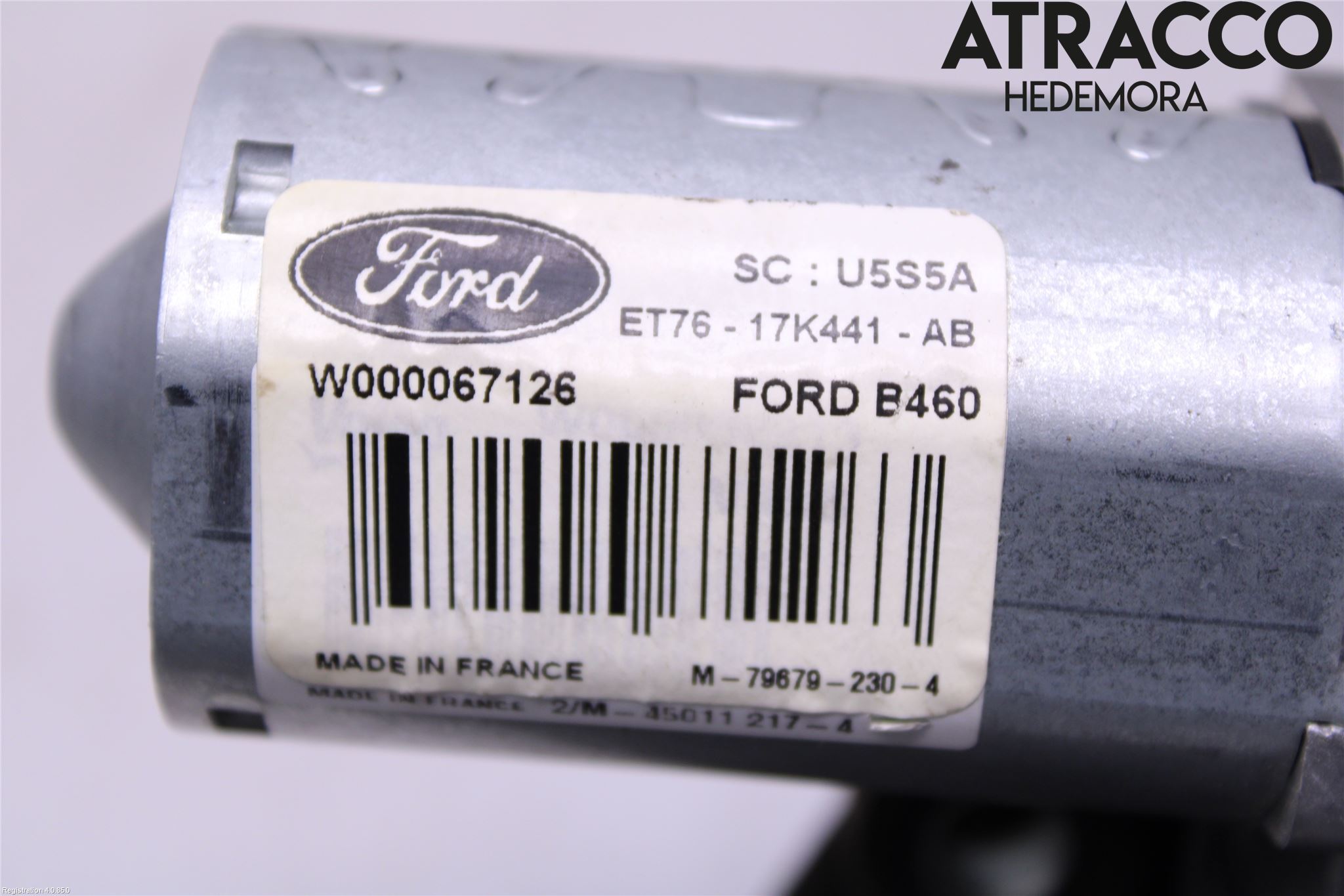 Ford TRANSIT/TOURNEO COURIER 13-23 Torkarmotor Baklucka