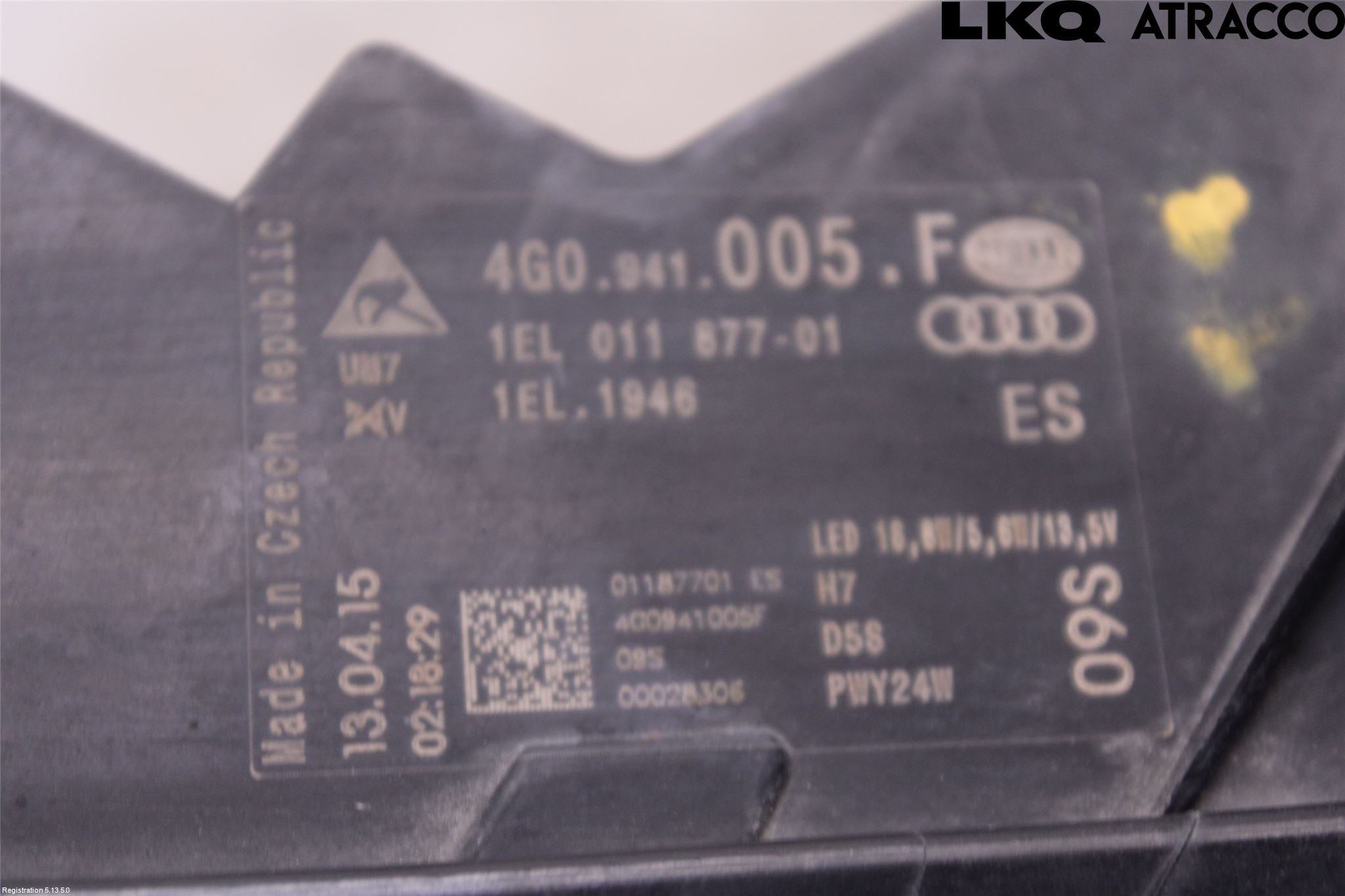 Audi A6/S6 4G 11-18 Strålkastare Vänster
