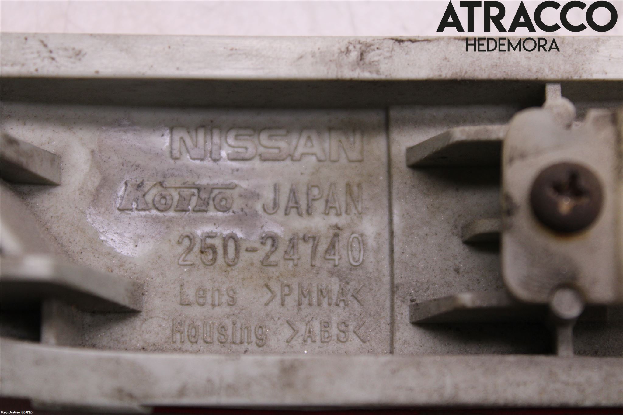 Nissan NOTE E11 06-14 Dimljus/Reflex Bak