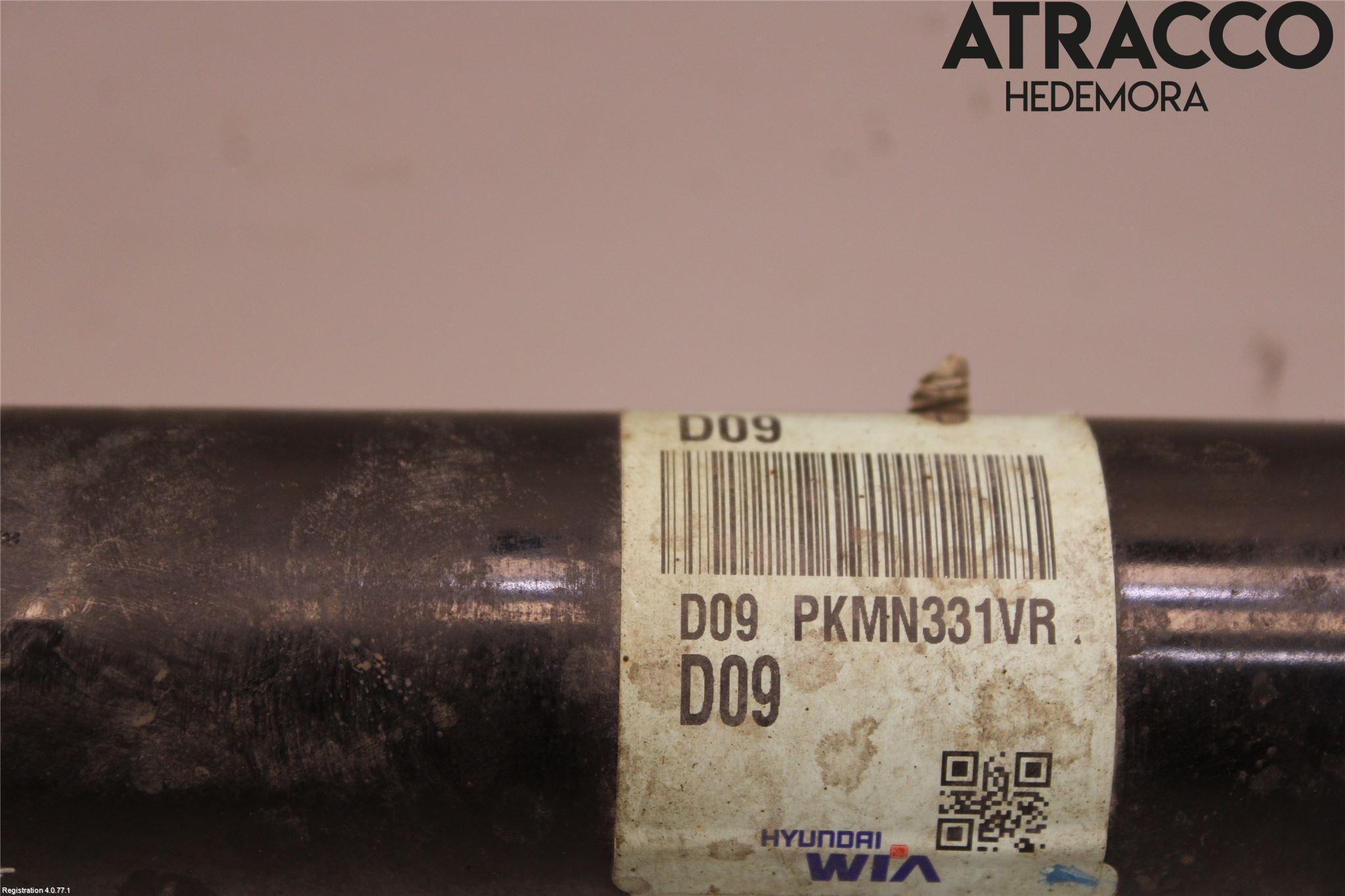 Kia SPORTAGE (QL) 16-21 Drivaxel Fram Höger