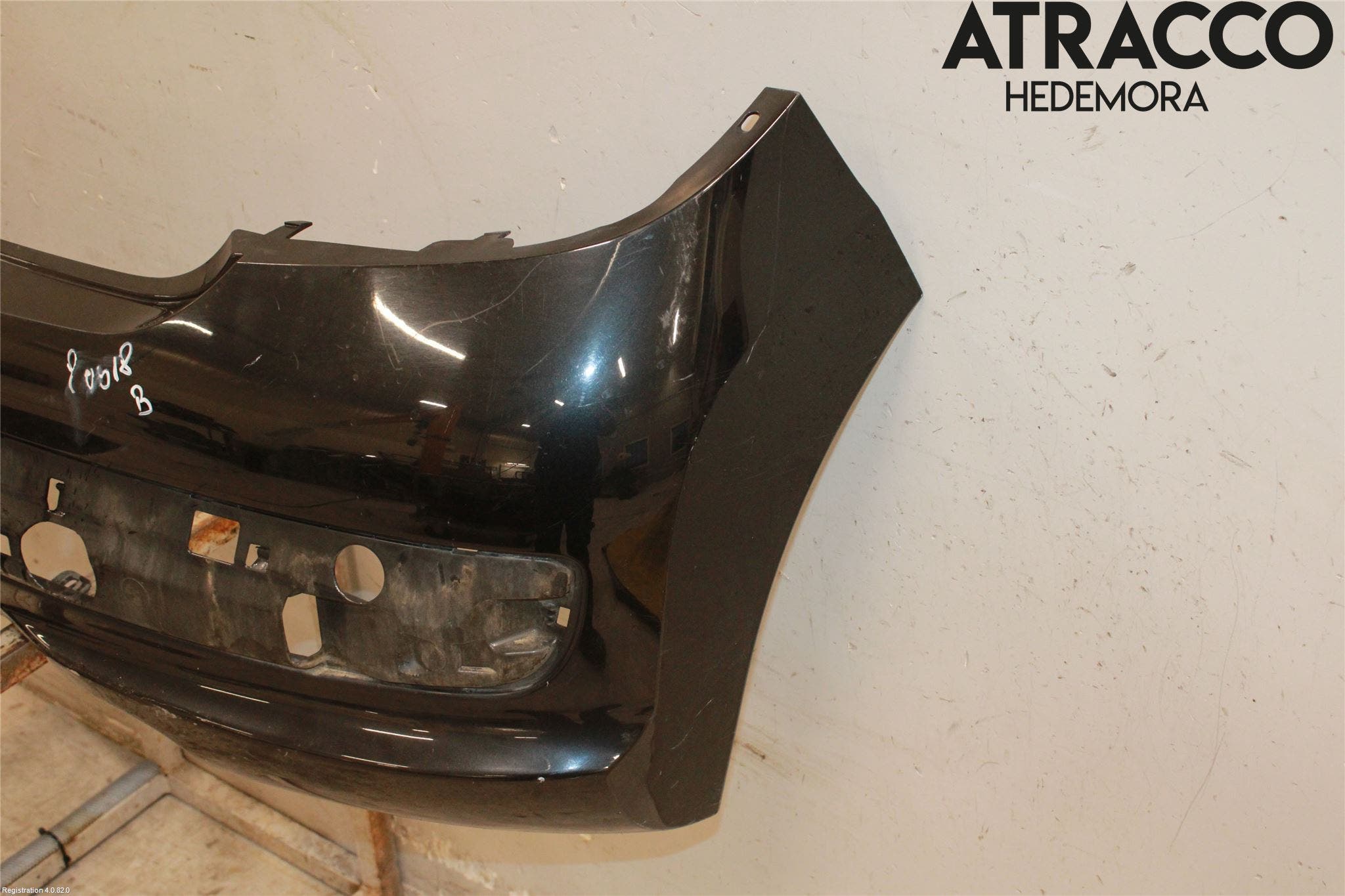 Peugeot 207 Stötfångarbeklädnad Bak