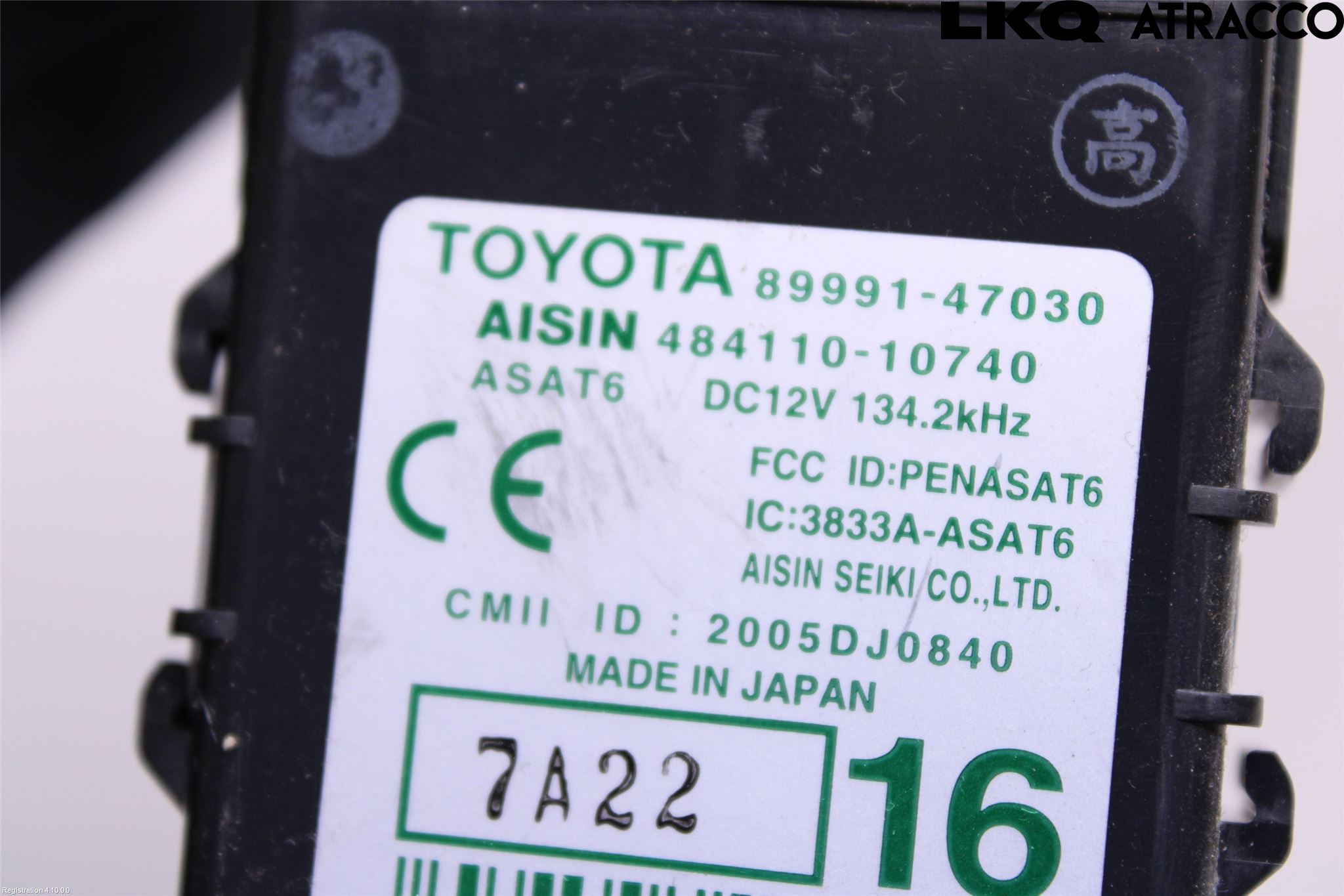 Toyota PRIUS NWH20 04-08 Styrenhet Centrallås