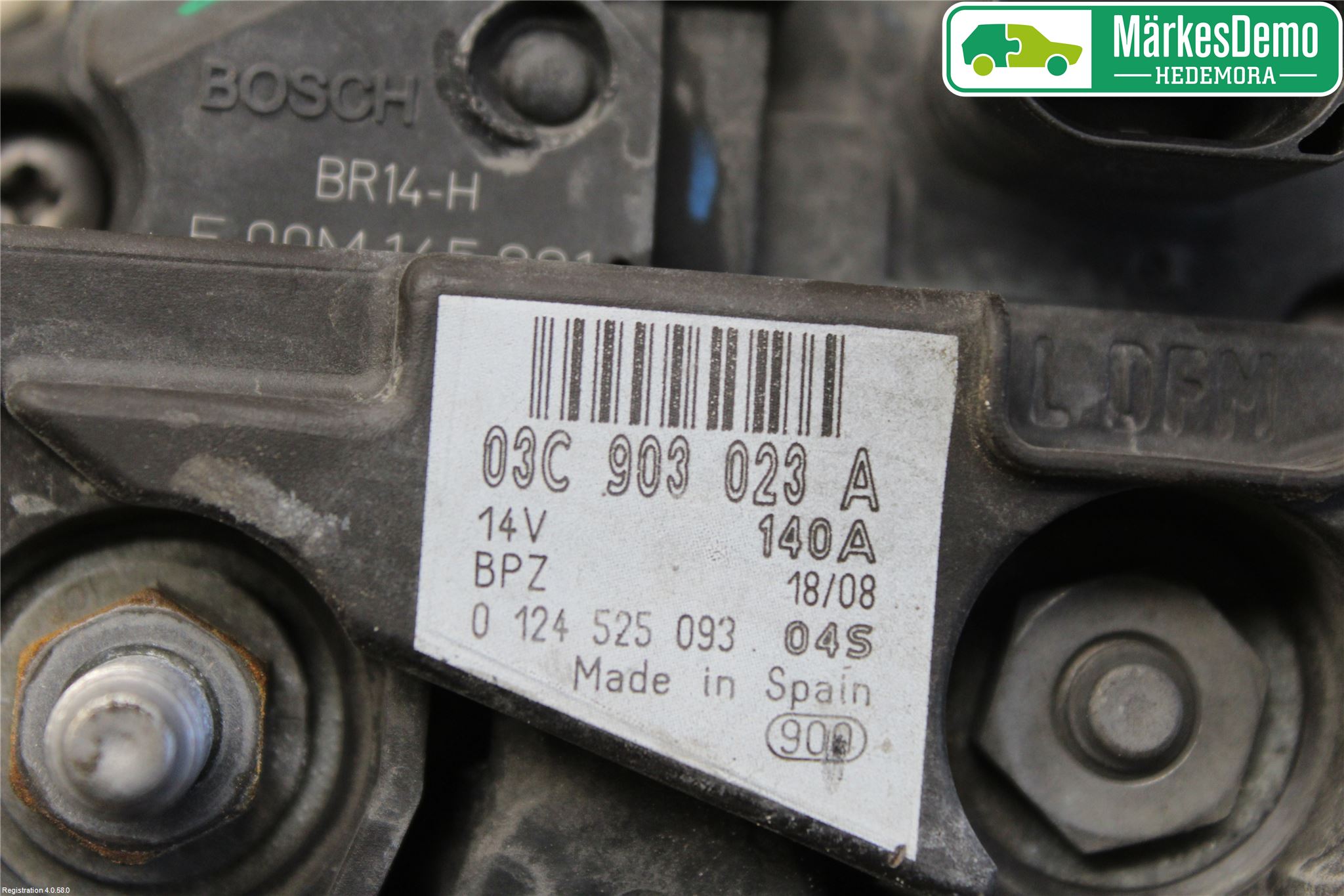 Volkswagen VW TOURAN 03-10 Generator