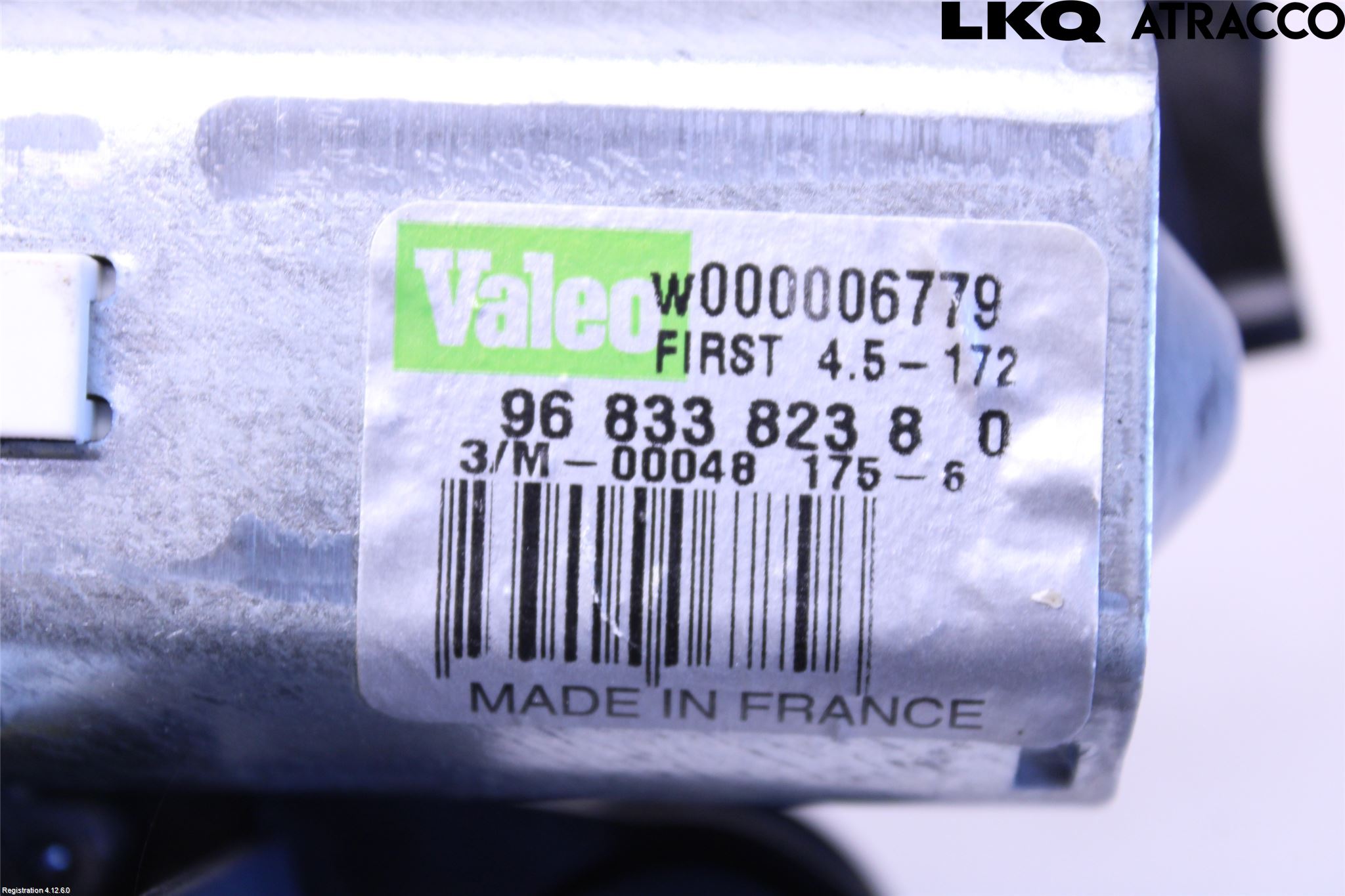 Citroen C3 10-17 Torkarmotor Baklucka