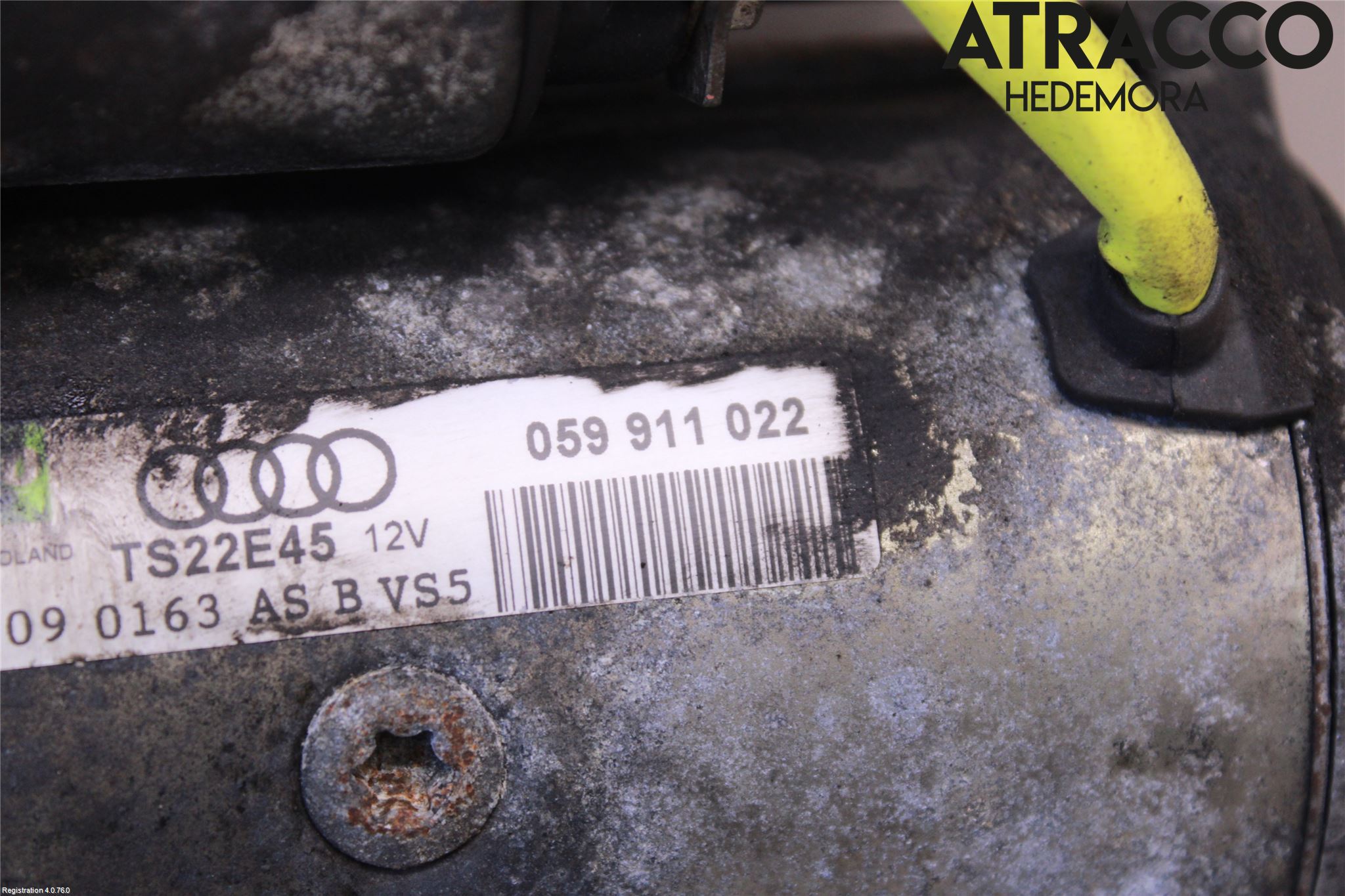 Audi A4/S4 08-11 Startmotor Diesel