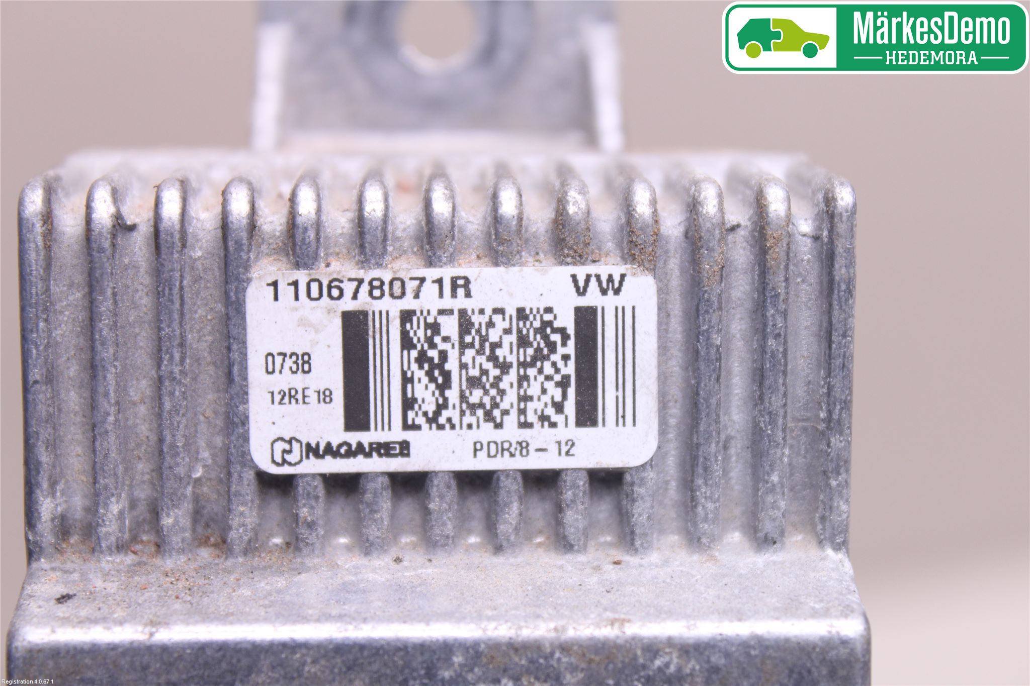 Renault KANGOO II 15-21 Relä Glödning Diesel