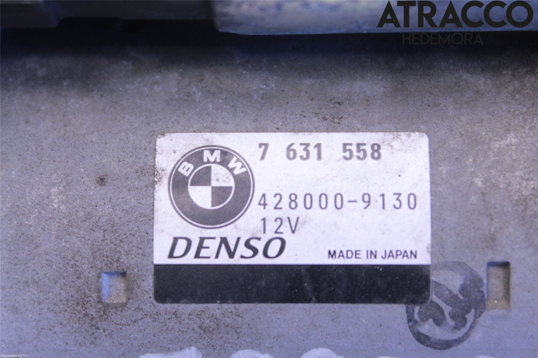 BMW 1 F20/F21 11-19 Startmotor