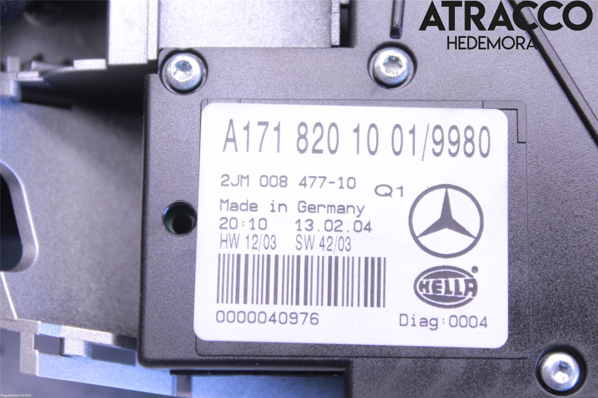 Mercedes-Benz MB SLK 200-350 (R171) 05-11 Innerbelysning