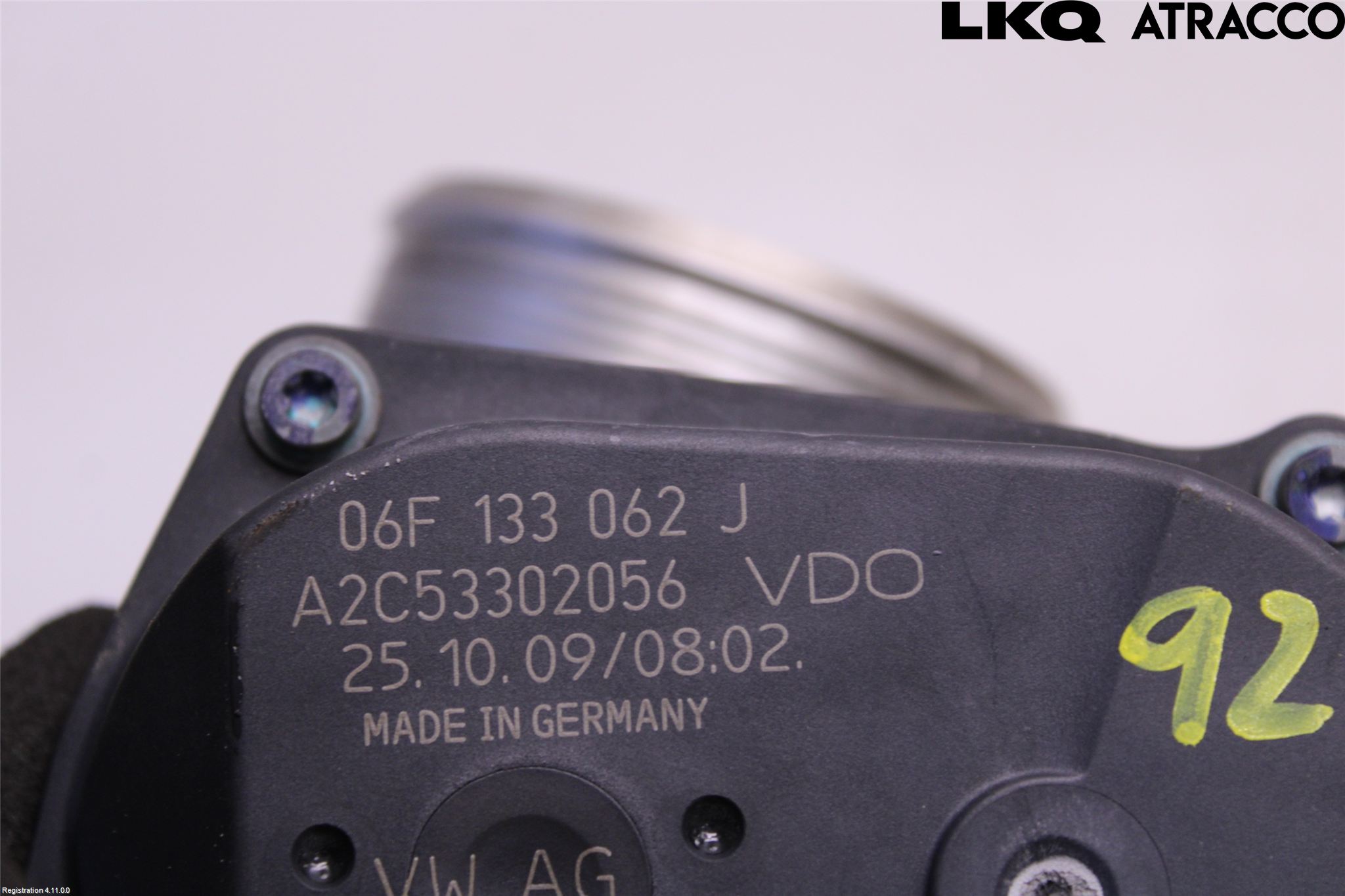 Audi A5 07-16 Injspjällhus