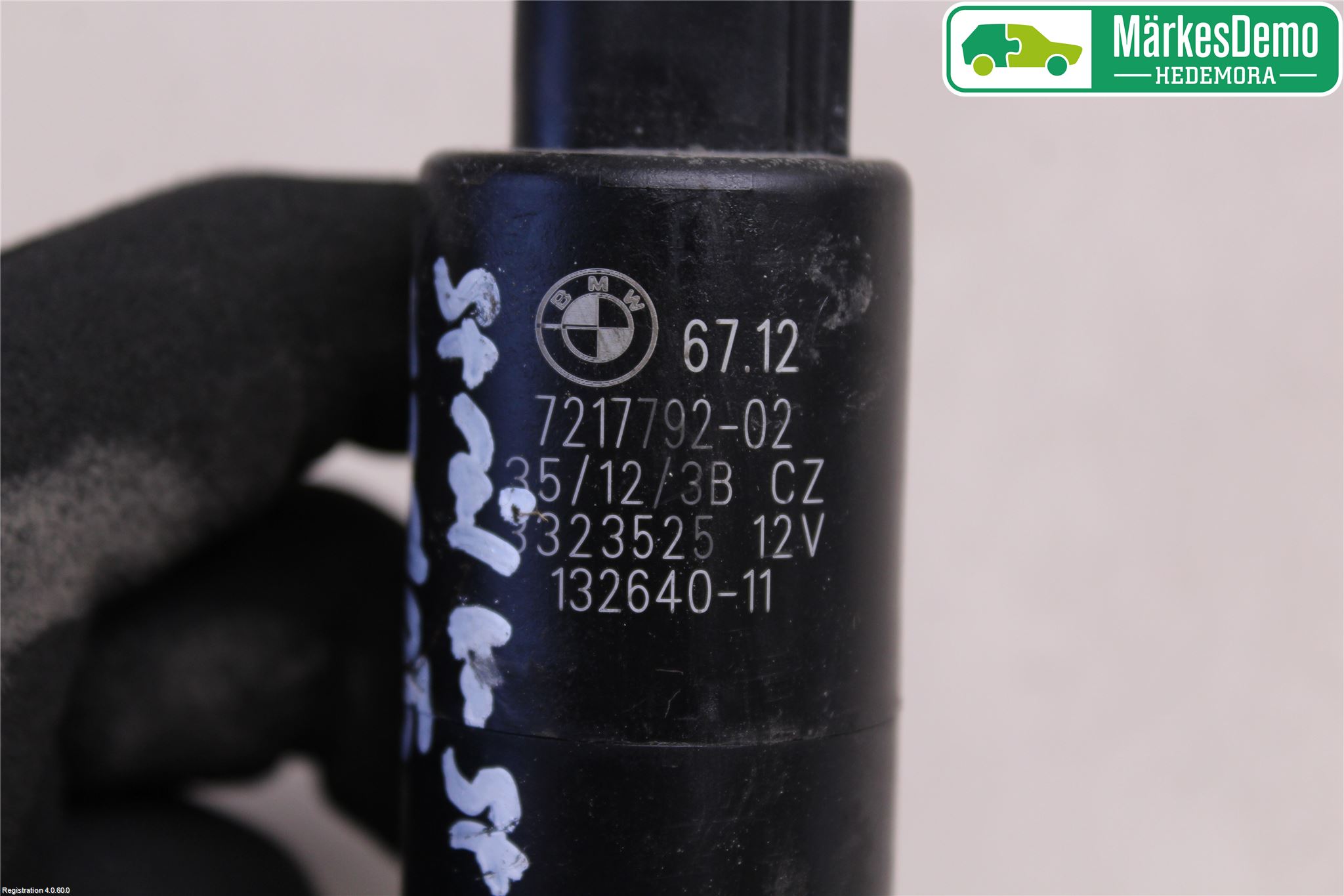 BMW 3 F30/F31/F80 12-19 Spolarpump Högtryck