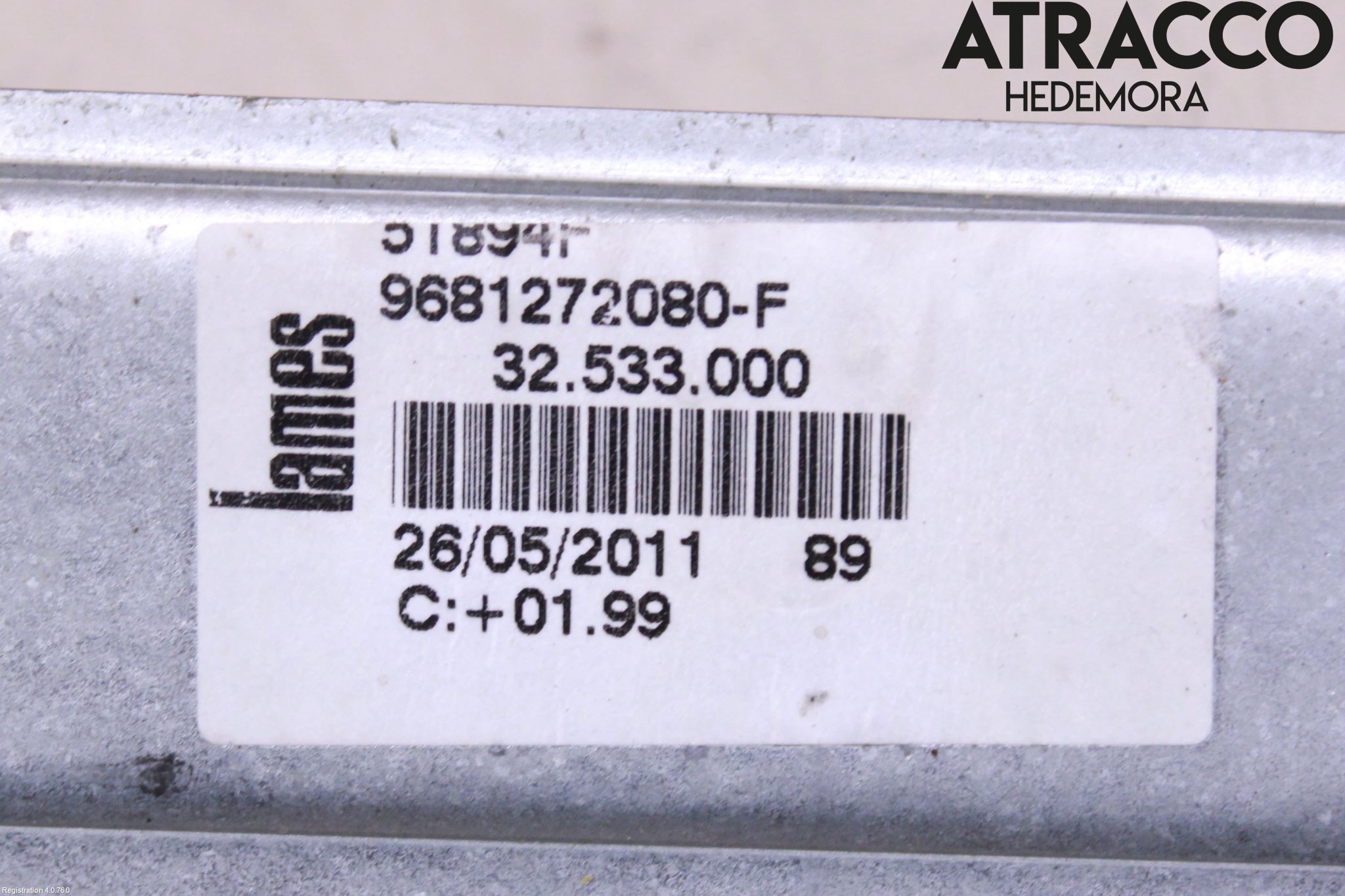 Citroen C3 PICASSO Fönsterhissmekanism