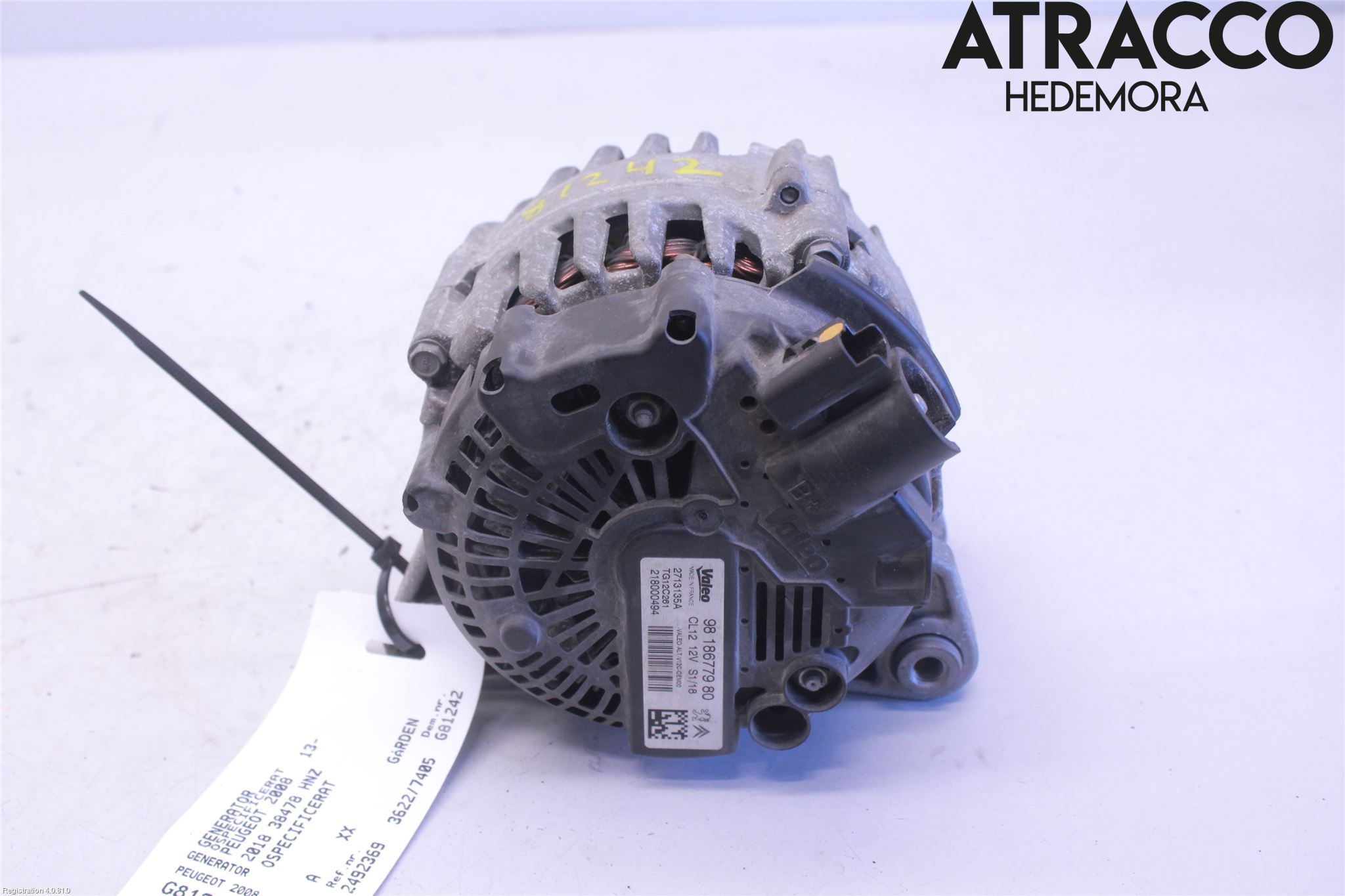 Peugeot 2008 13-20 Generator