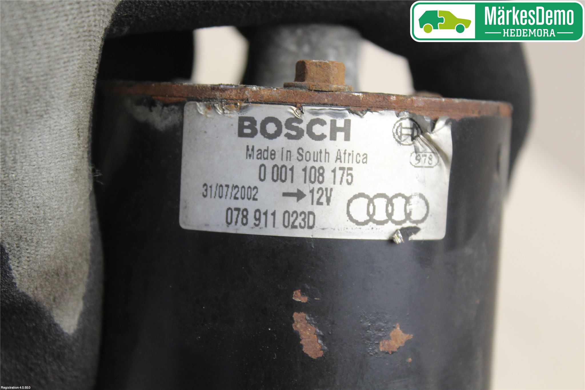 Audi A6/S6     97-05 Startmotor