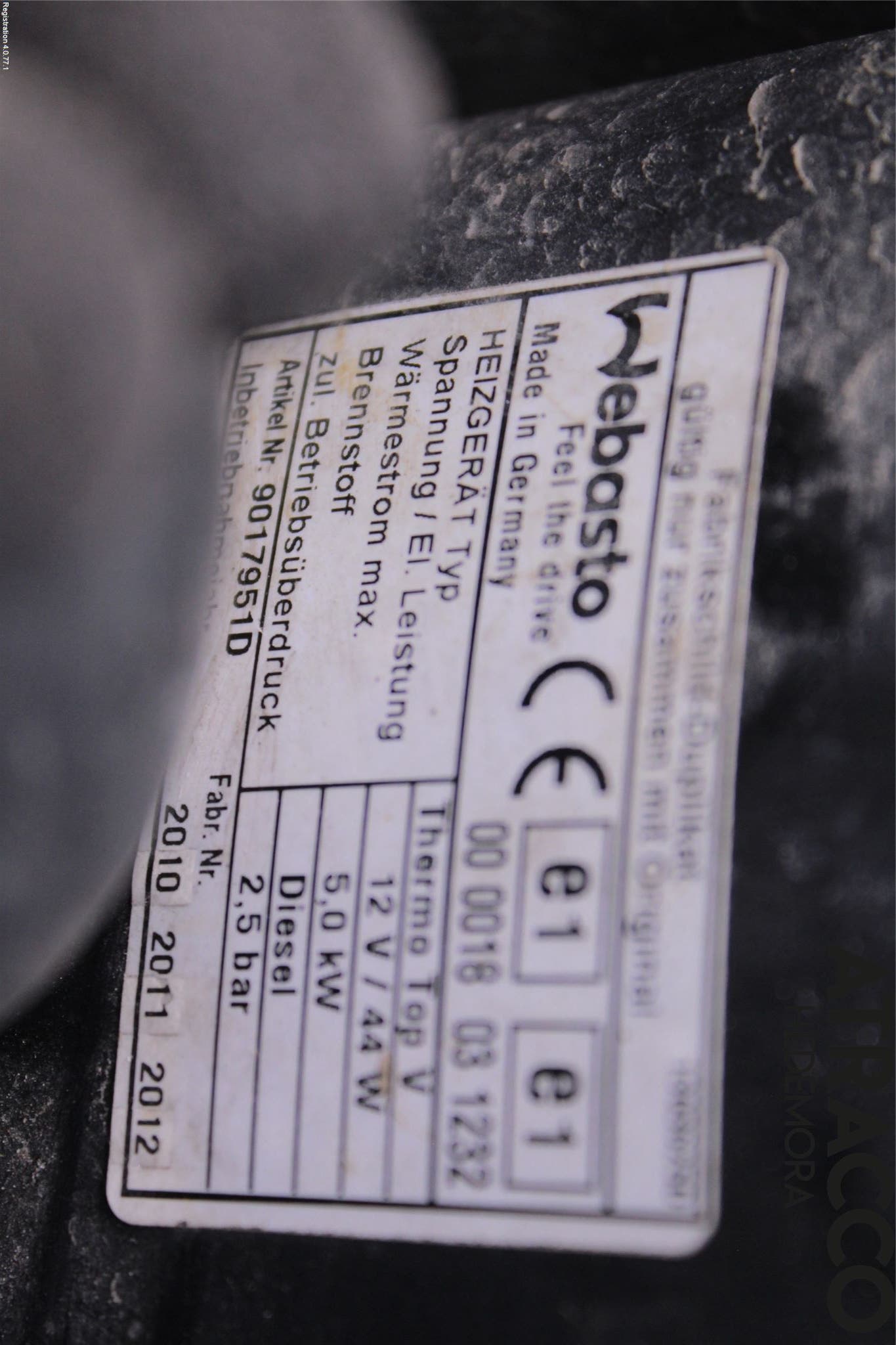 Landrover LAND ROVER DISCOVERY 4 10-16 Dieselvärmare