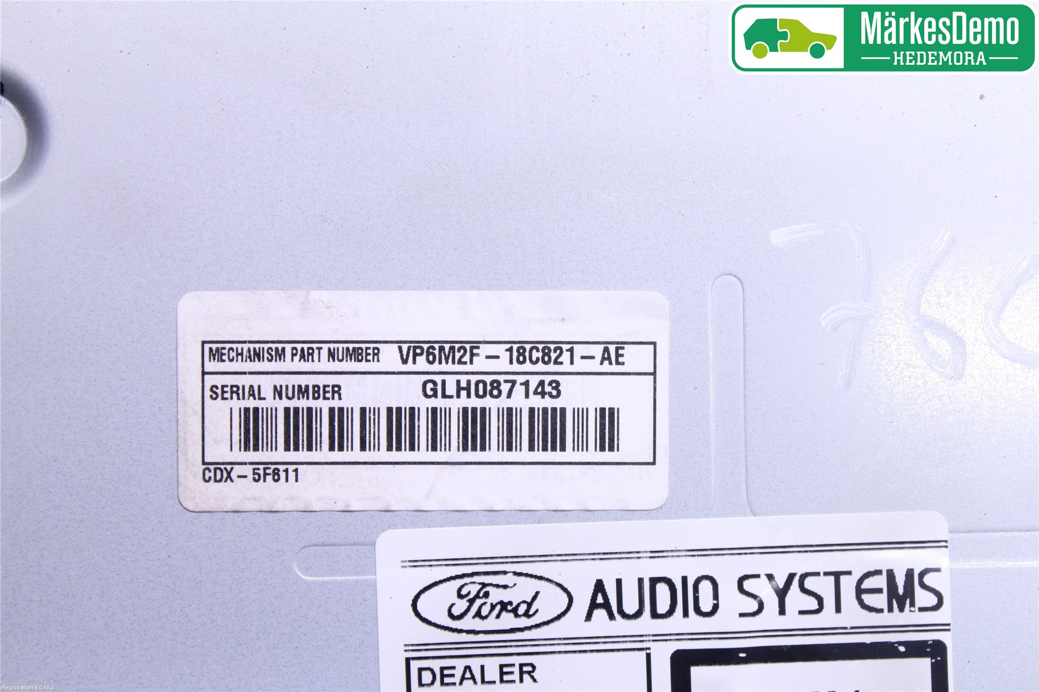 Ford MONDEO 07-15 Cd Radio - Multimediapanel