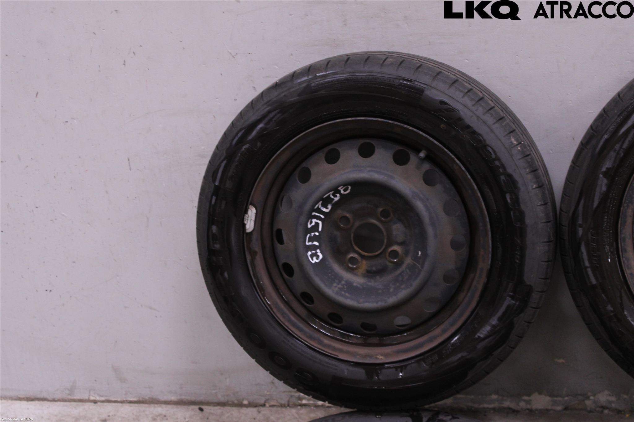 Toyota COROLLA 02-07 Sommardäck Plåtfälg 4St