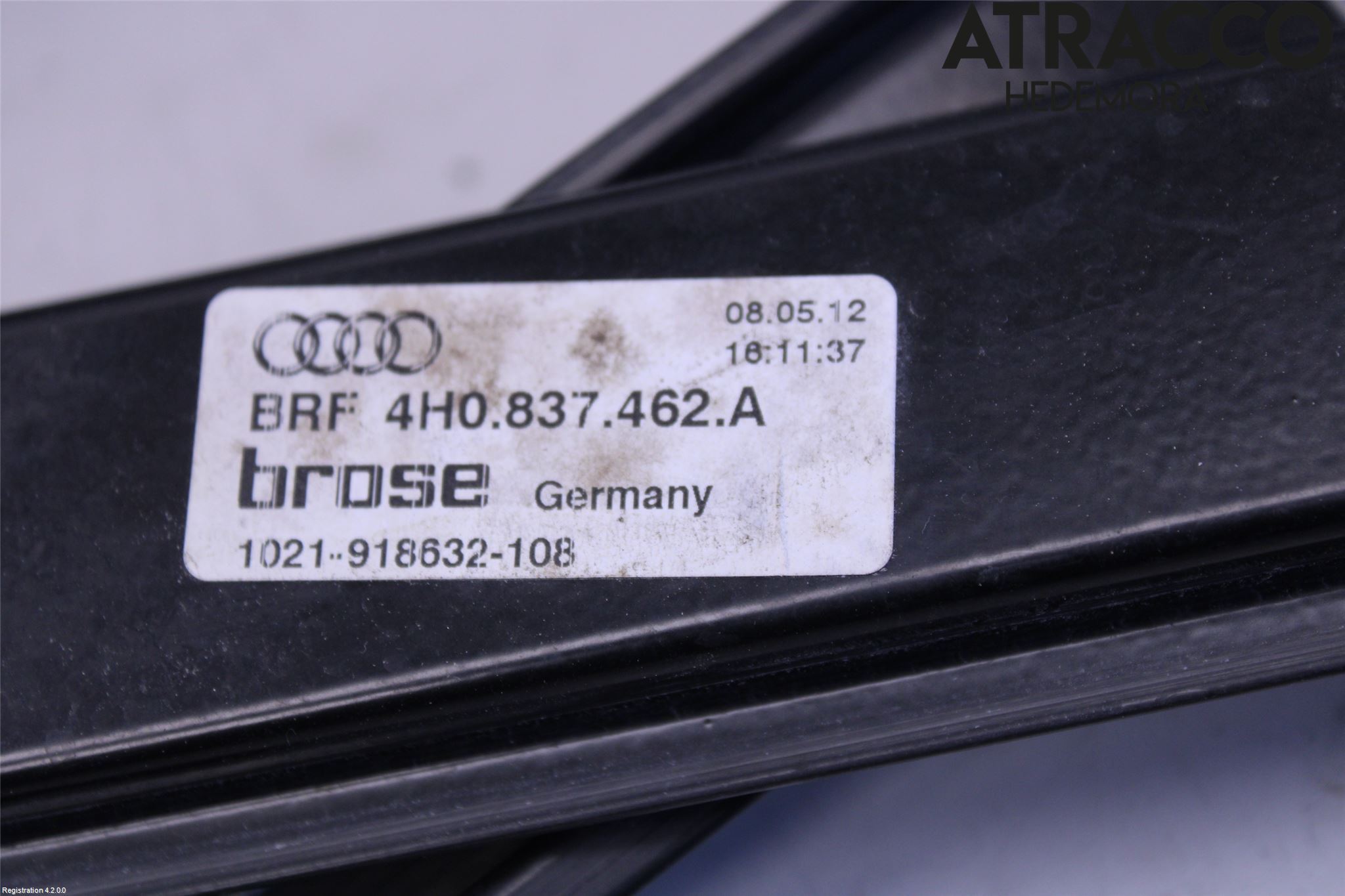 Audi A8/S8 4H 10-17 Fönsterhiss El Kompl