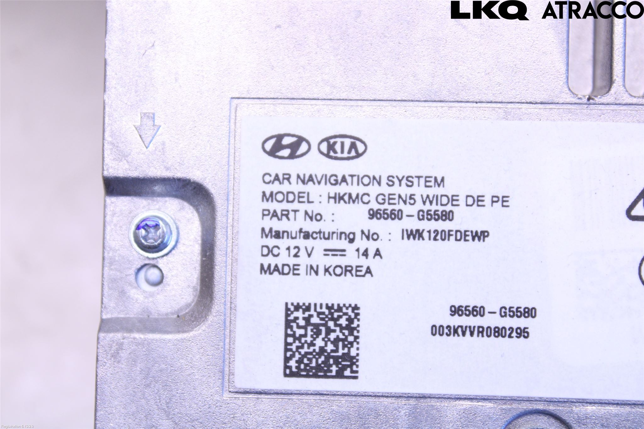 Kia NIRO (DE) 17-22 Cd Radio - Multimediapanel