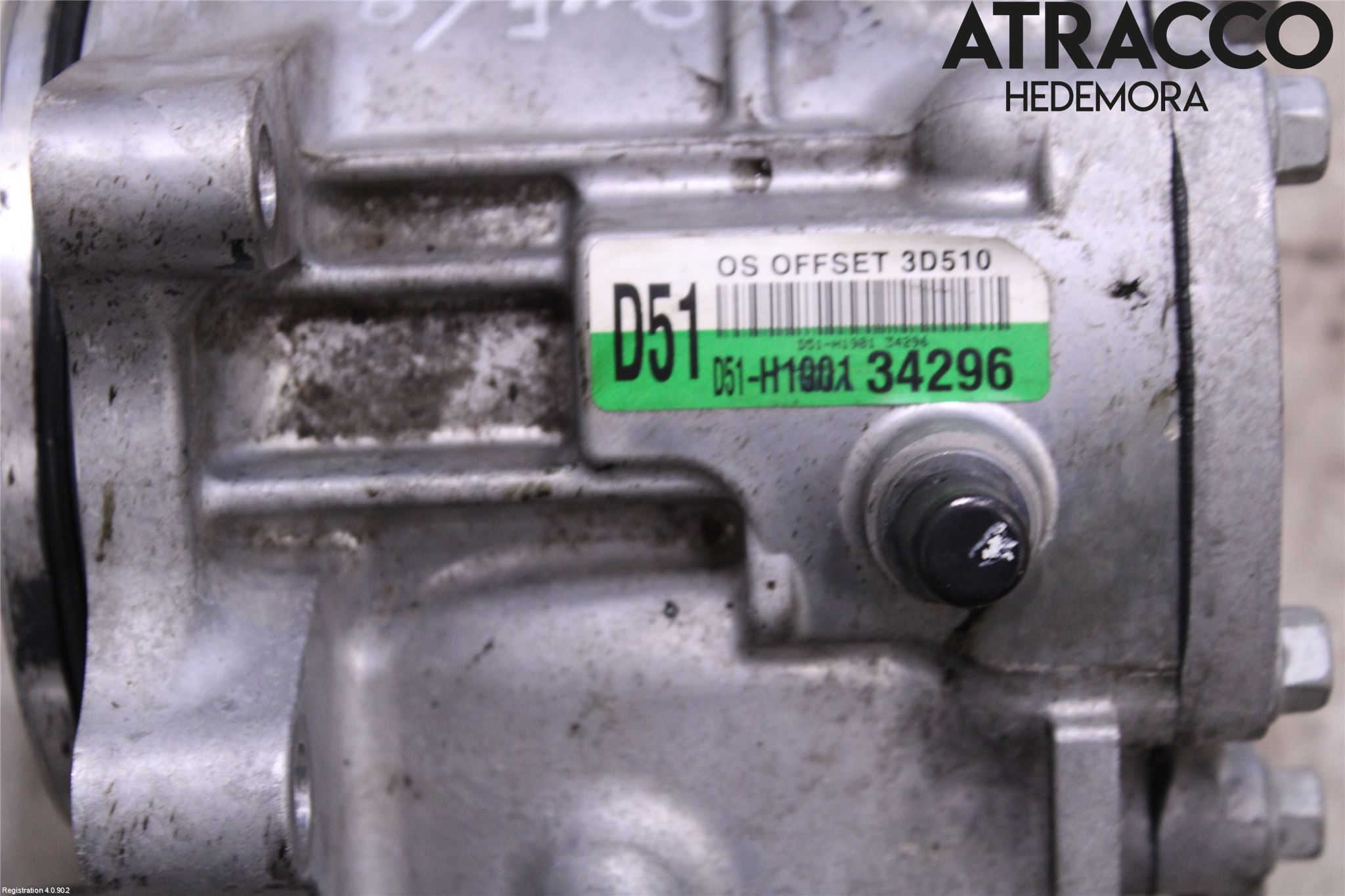 Kia SPORTAGE (QL) 16-21 Framvagn Diffrential