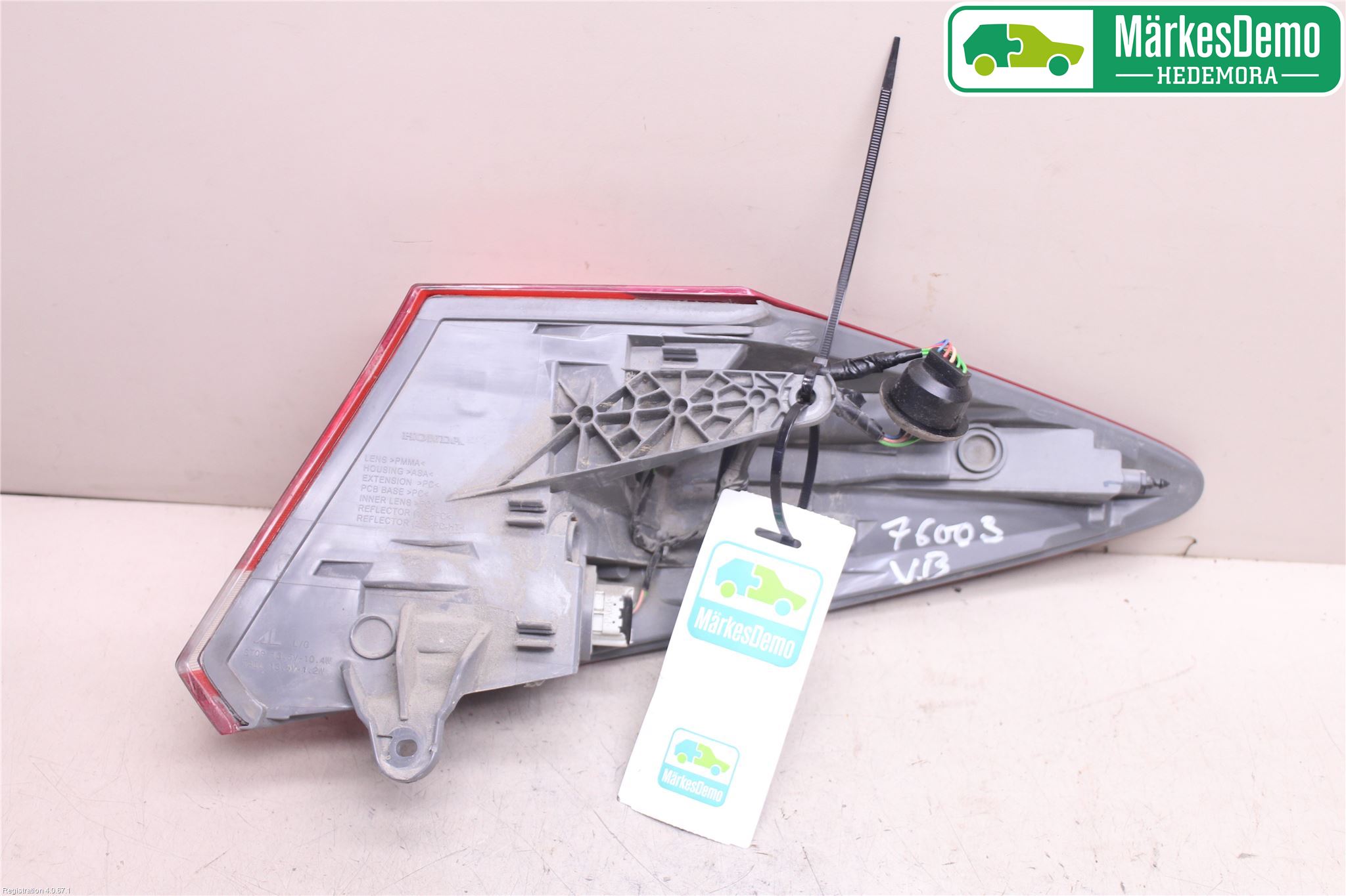 Honda CIVIC 12-16 Bakljus Vänster