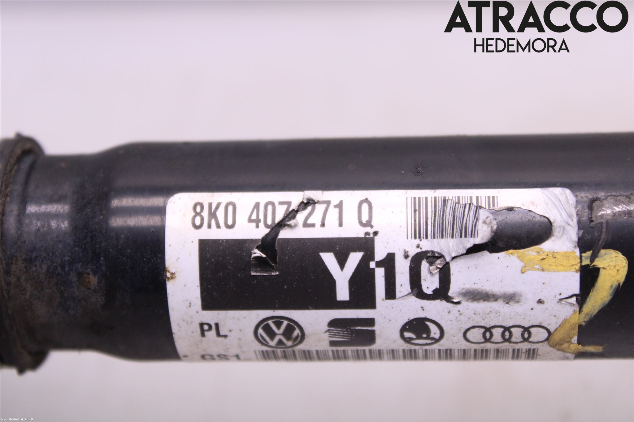 Audi A5 07-16 Drivaxel Fram Höger