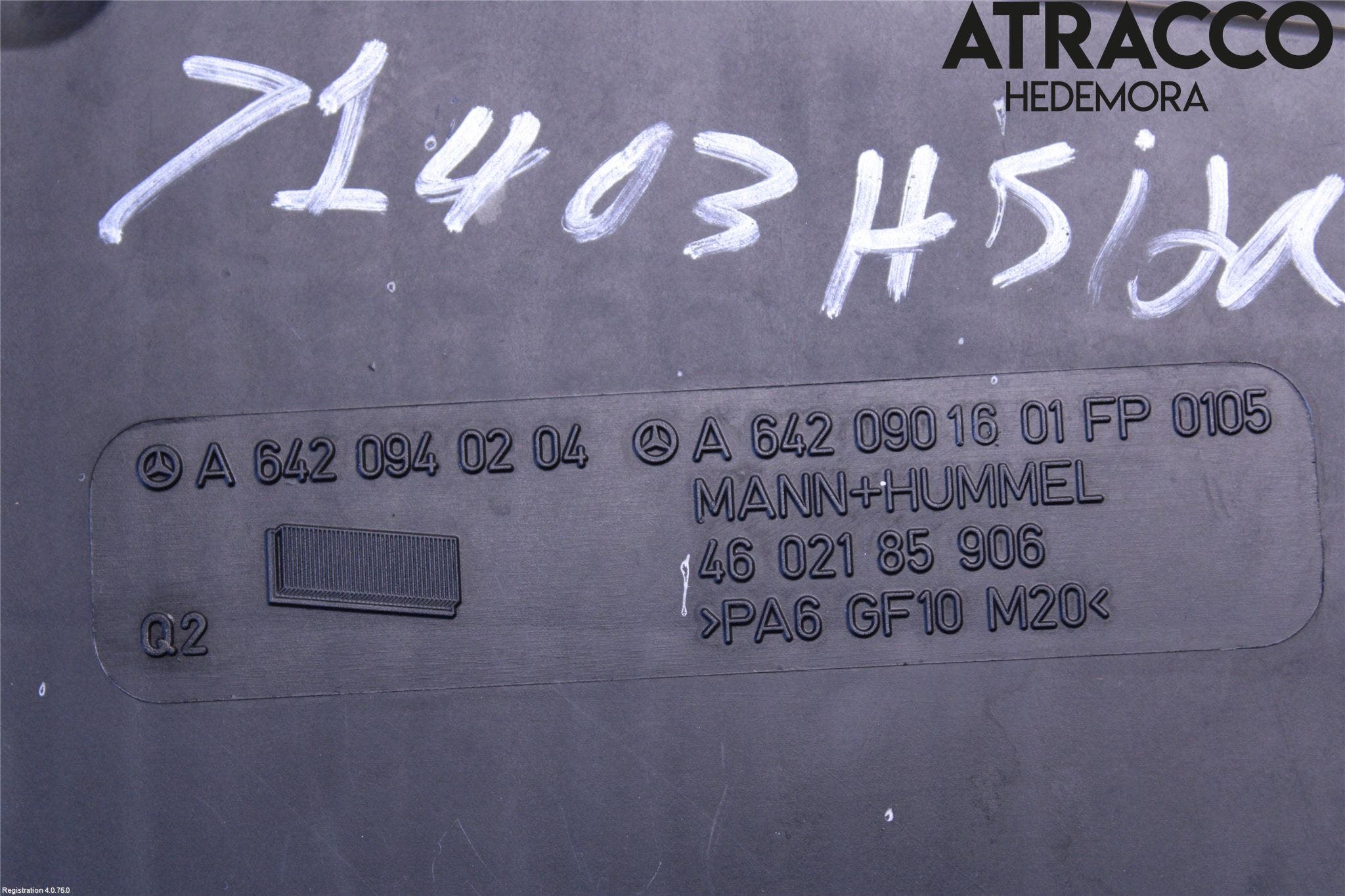 Mercedes-Benz MB C-KLASS (W204) 07-15 Luftrenare