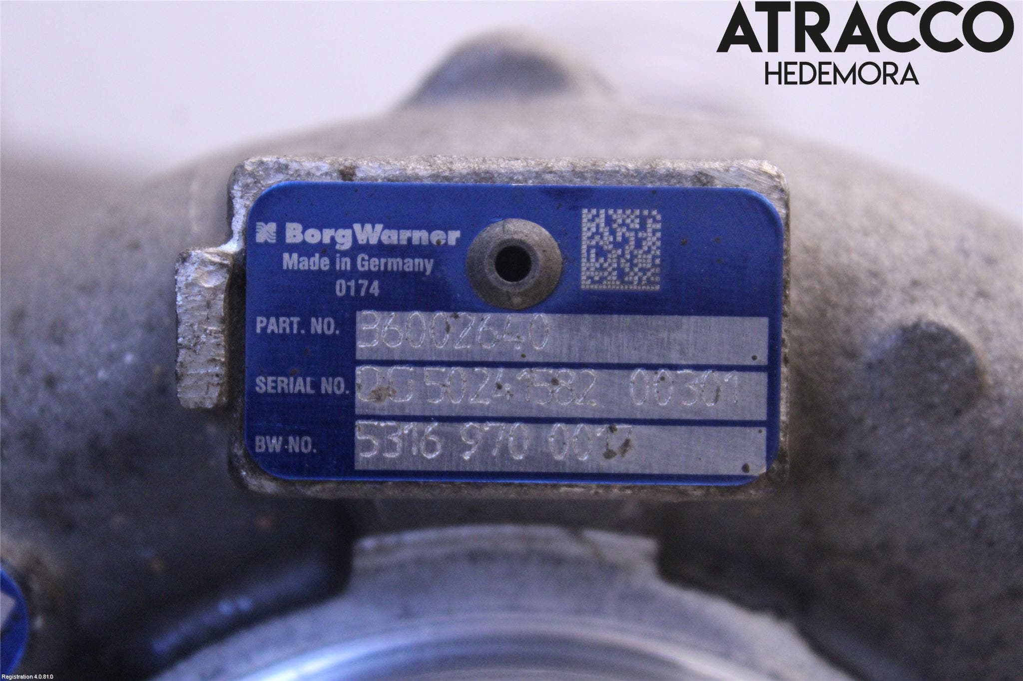 Volvo V70 14-16 Turboaggregat