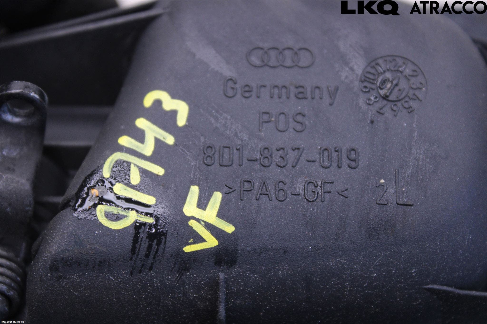 Audi A4/S4 99B-00 Dörrhandtag Inre Vä