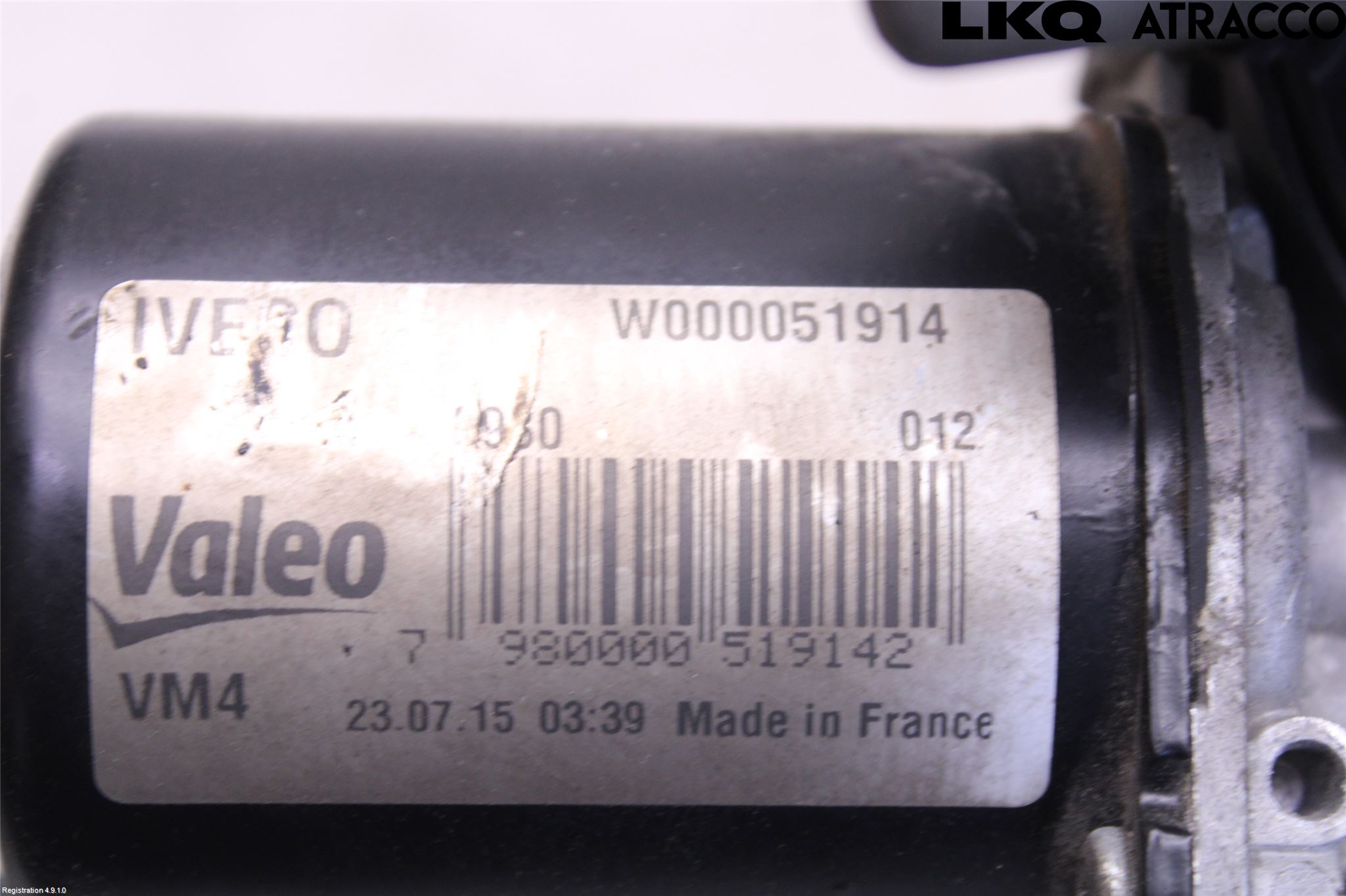 Iveco DAILY 14->> Torkarmekanism Vindruta