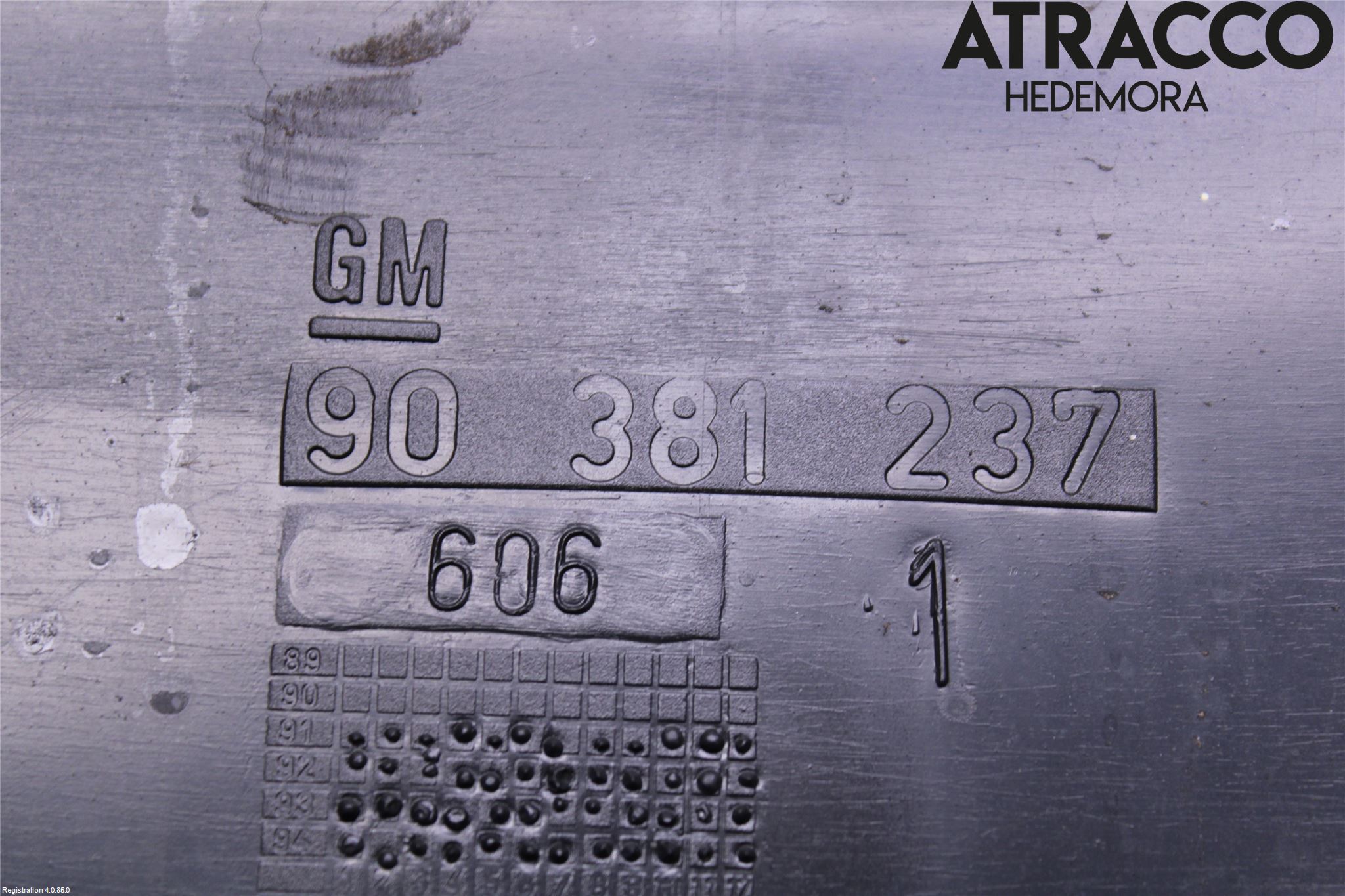 Opel ASTRA F 92-98 Inredning Bakluckeklädsel