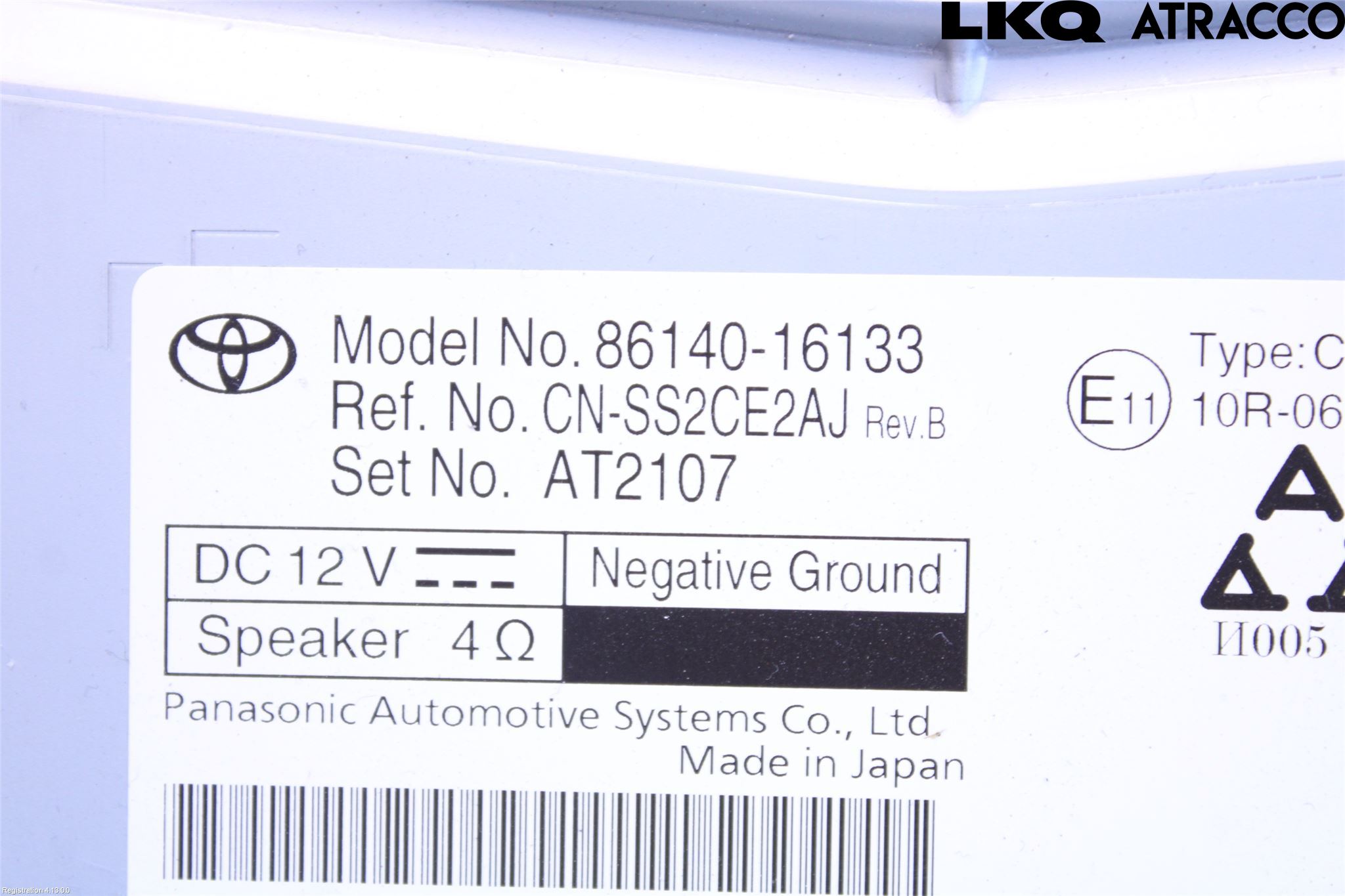 Toyota COROLLA CROSS XG10 22- Cd Radio - Multimediapanel