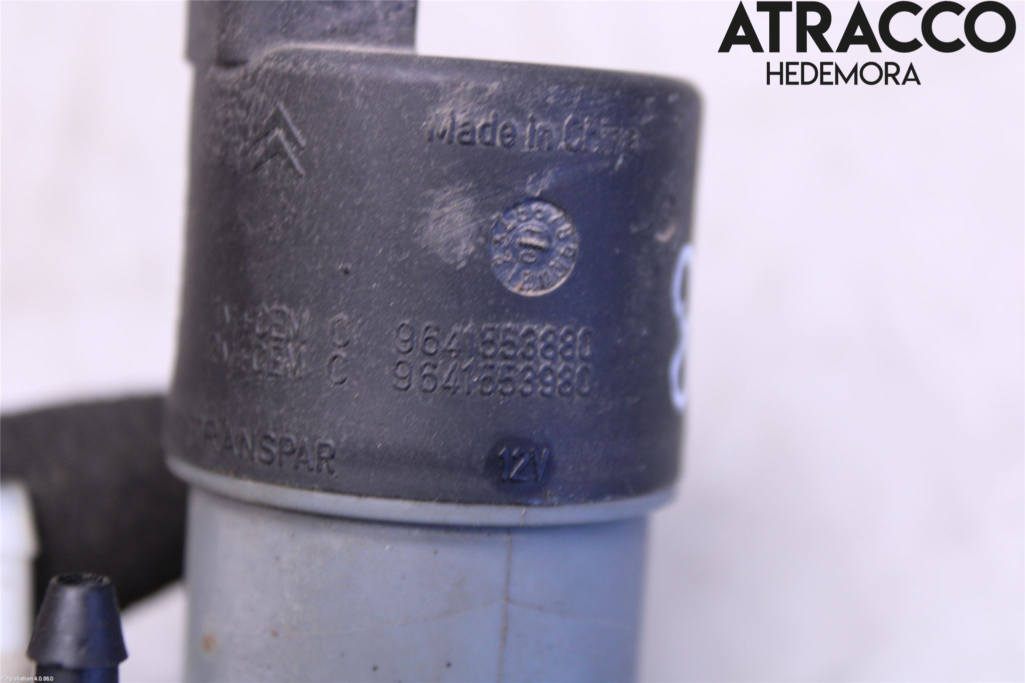Nissan QASHQAI 10-14 Spolarpump Vindruta
