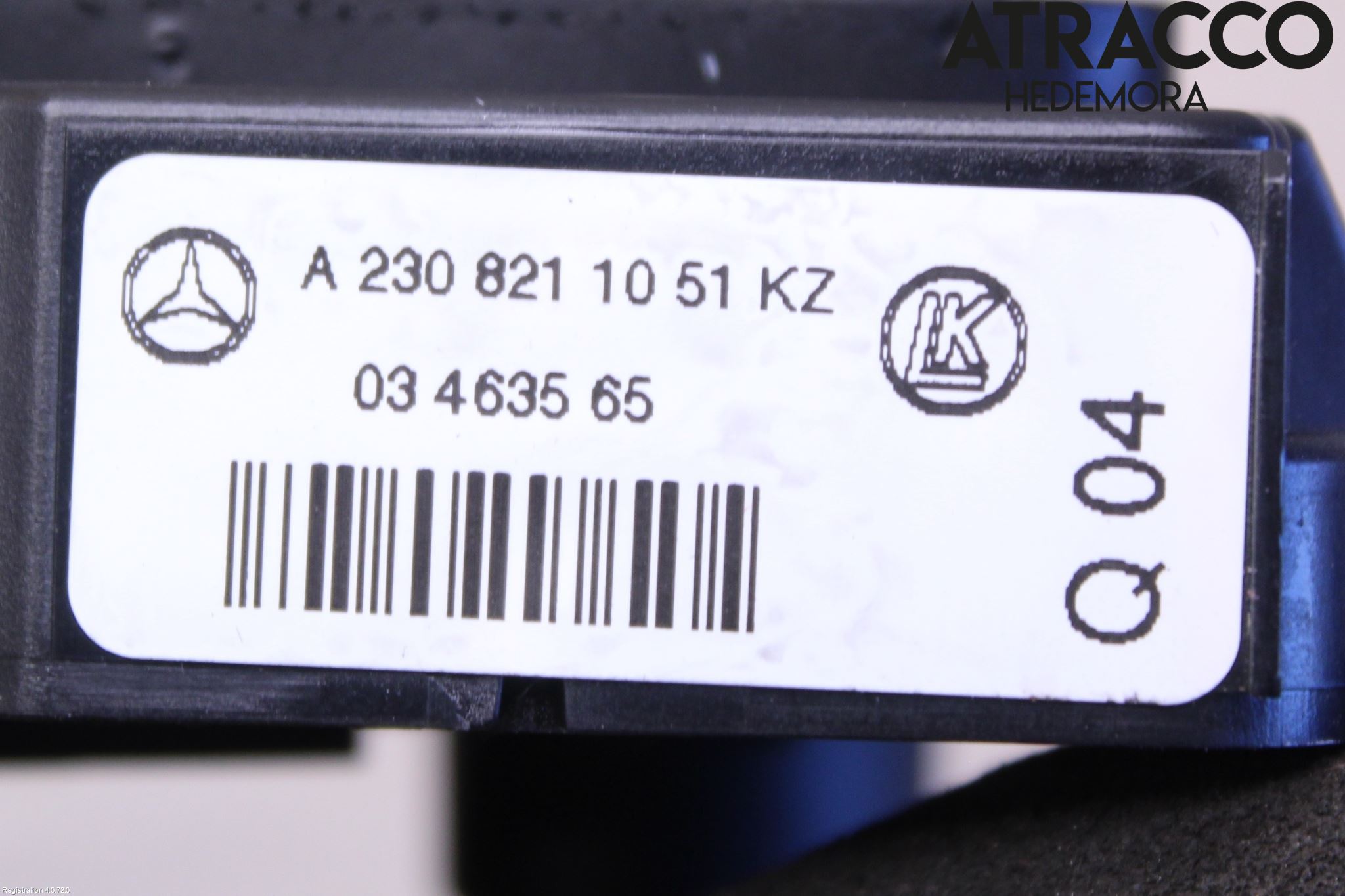 Mercedes-Benz MB SL-KLASS (R230) 00-11 Strömställare Stolregler