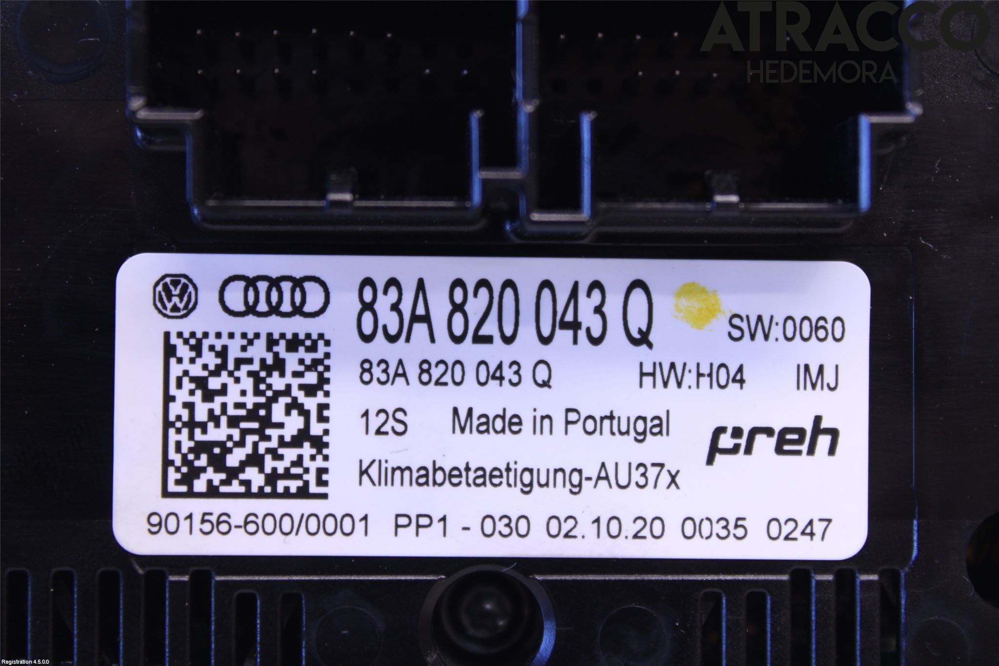 Audi Q3 F3 19- Ac Styrenhet Ac Manöveren