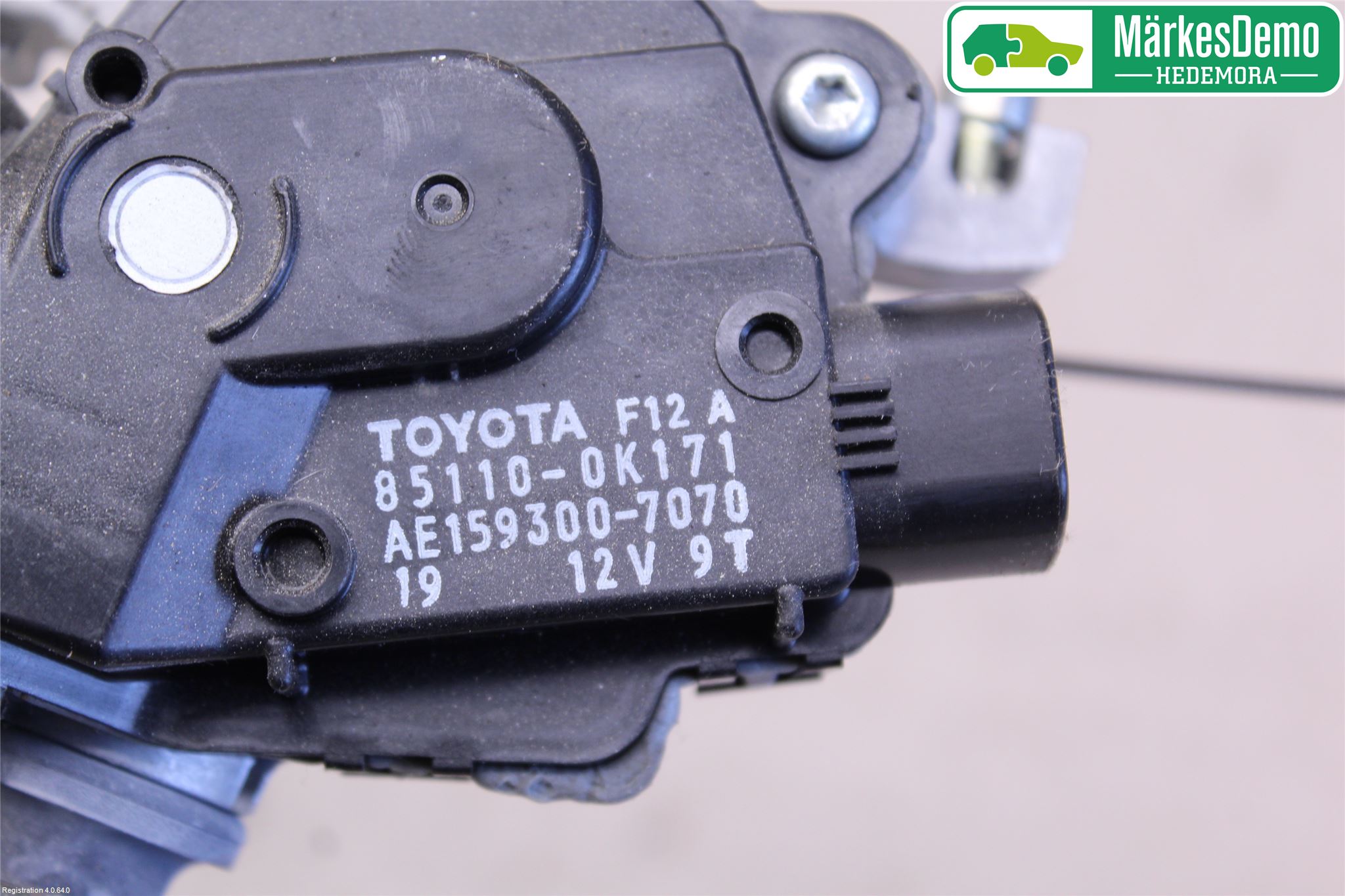 Toyota HILUX 16- Torkarmotor Vindruta