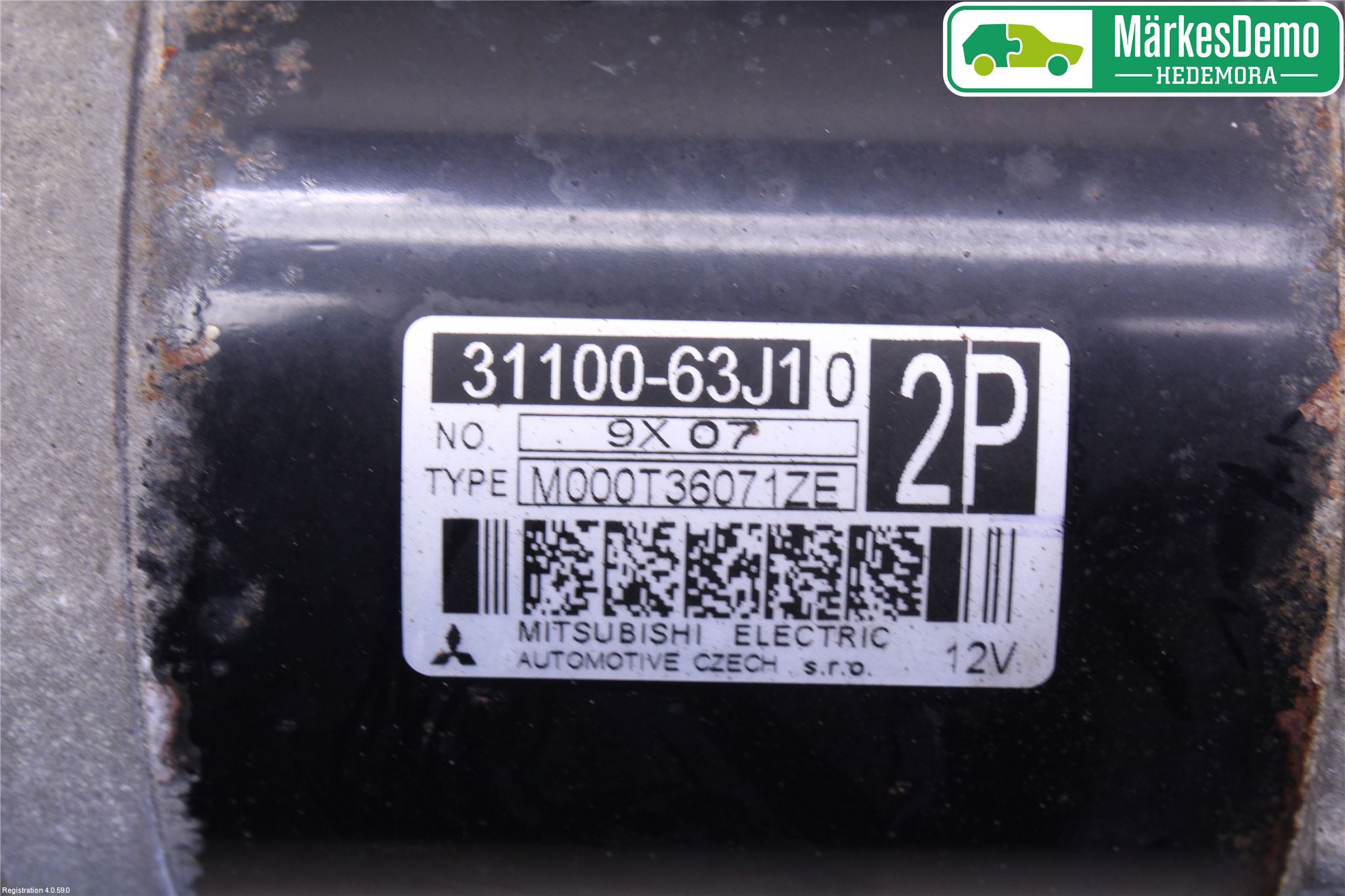 Suzuki SWIFT 05-10 Startmotor