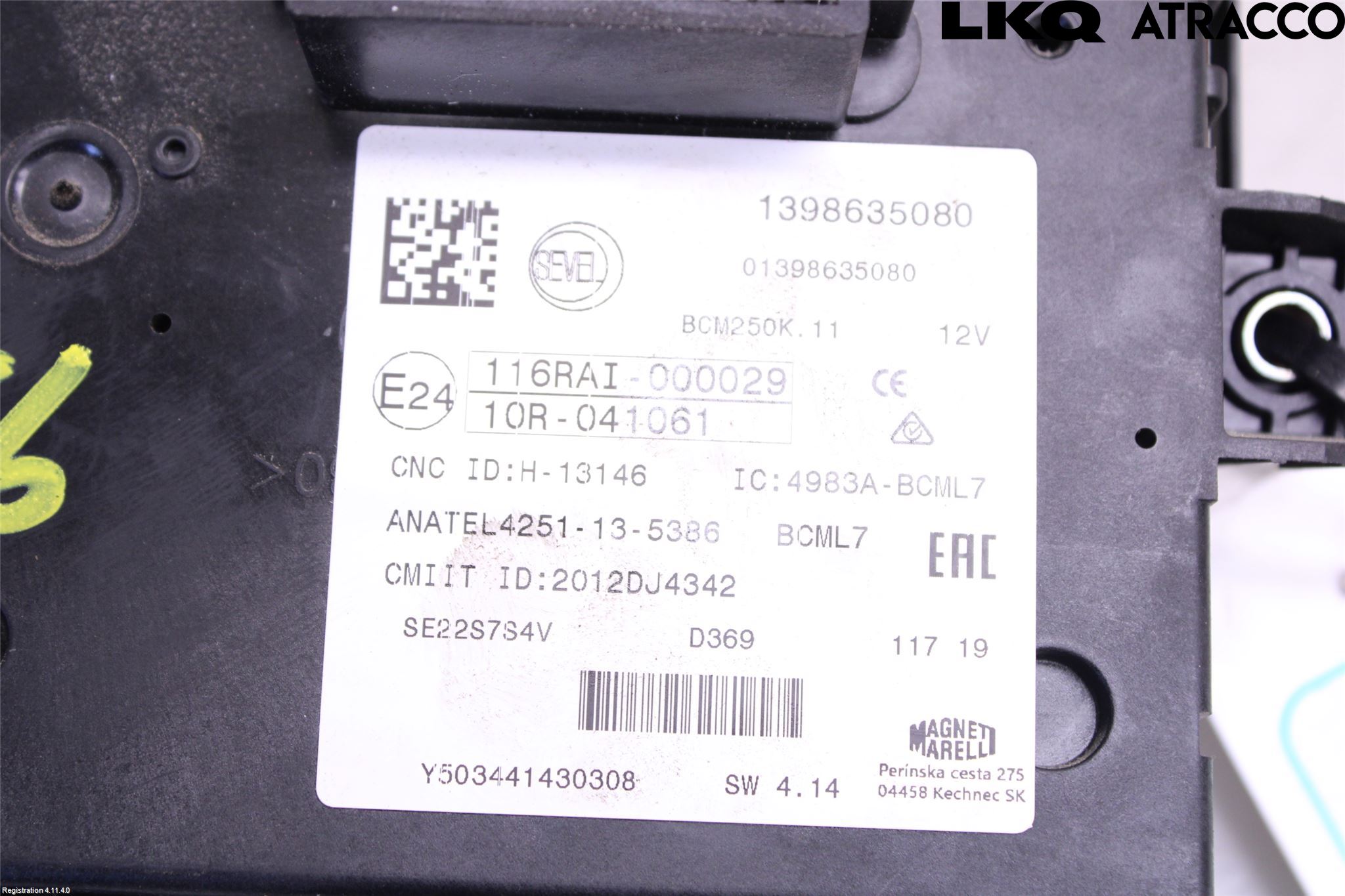 Fiat DUCATO 15-23 Säkringsdosa-Elcentral