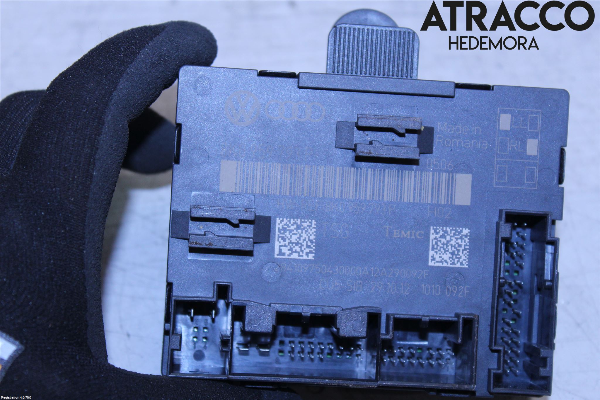 Audi A4/S4 08-11 Styrenhet Dörr