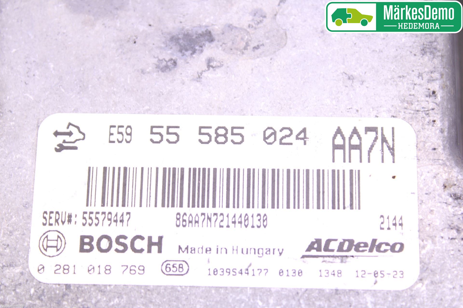 Opel INSIGNIA 09-16 Styrenhet Inspump Diesel