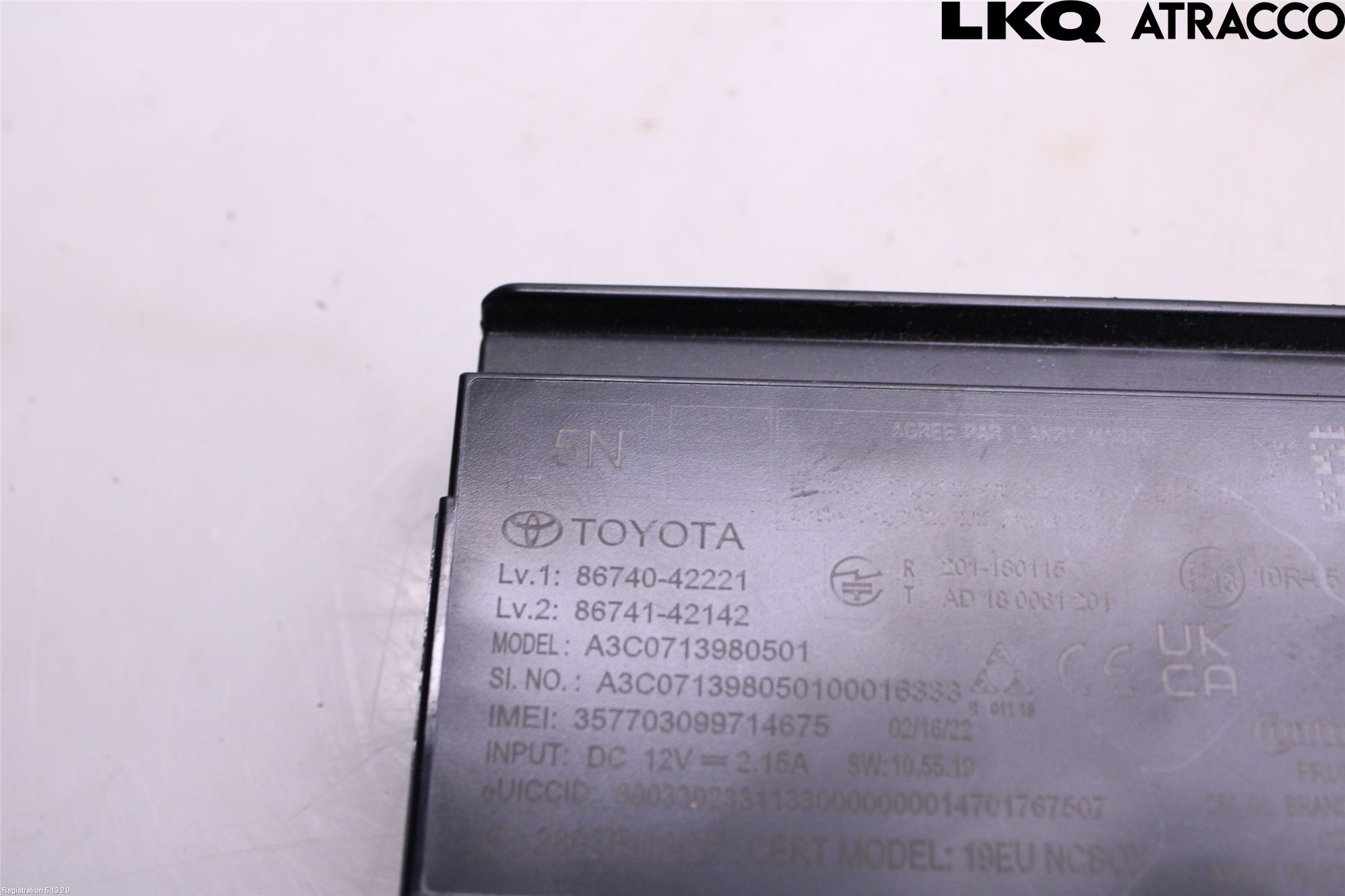 Toyota RAV4 19- Antennförstärkare