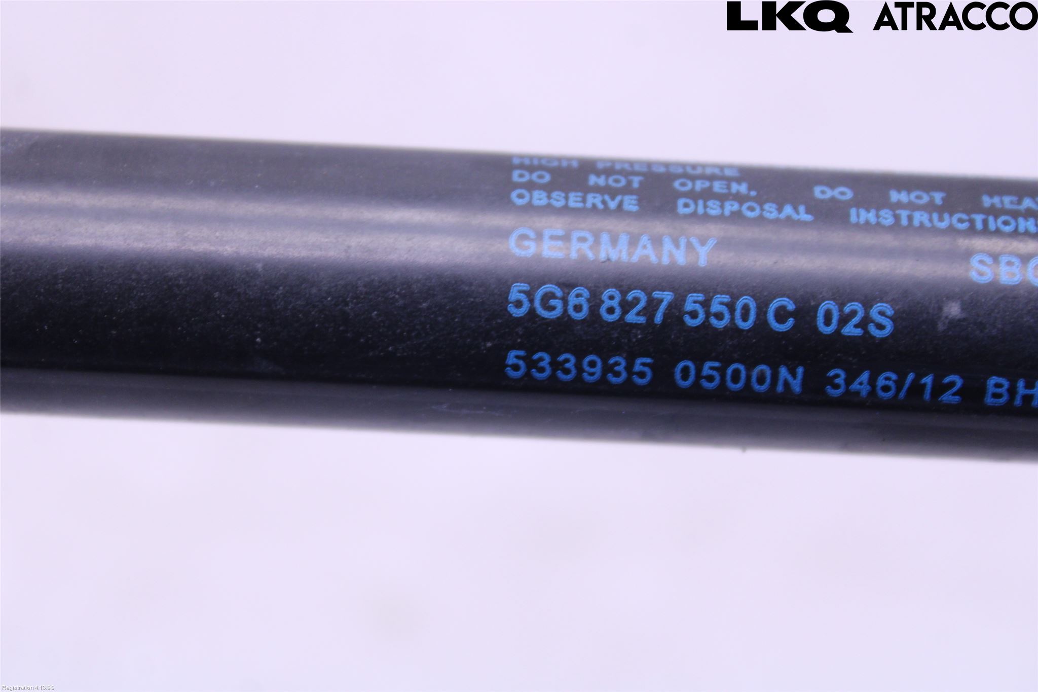 Volkswagen VW GOLF / E-GOLF VII 13-20 Gasfjäder Baklucka