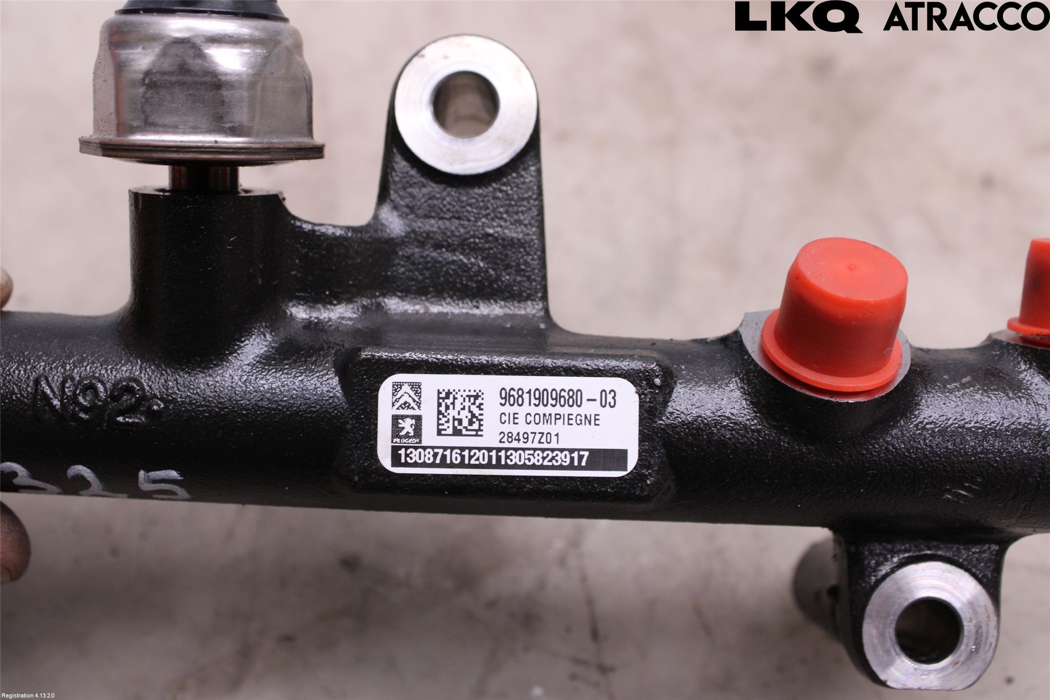 Peugeot EXPERT 15-16 Inj. Fuelrail